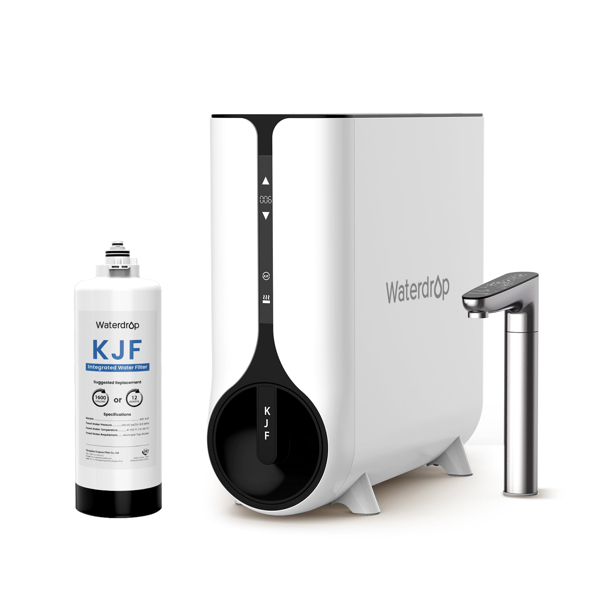 Waterdrop B-WD-K6-KJSET Reverse Osmosis System 5-stage Carbon block Reverse Osmosis Filtration System