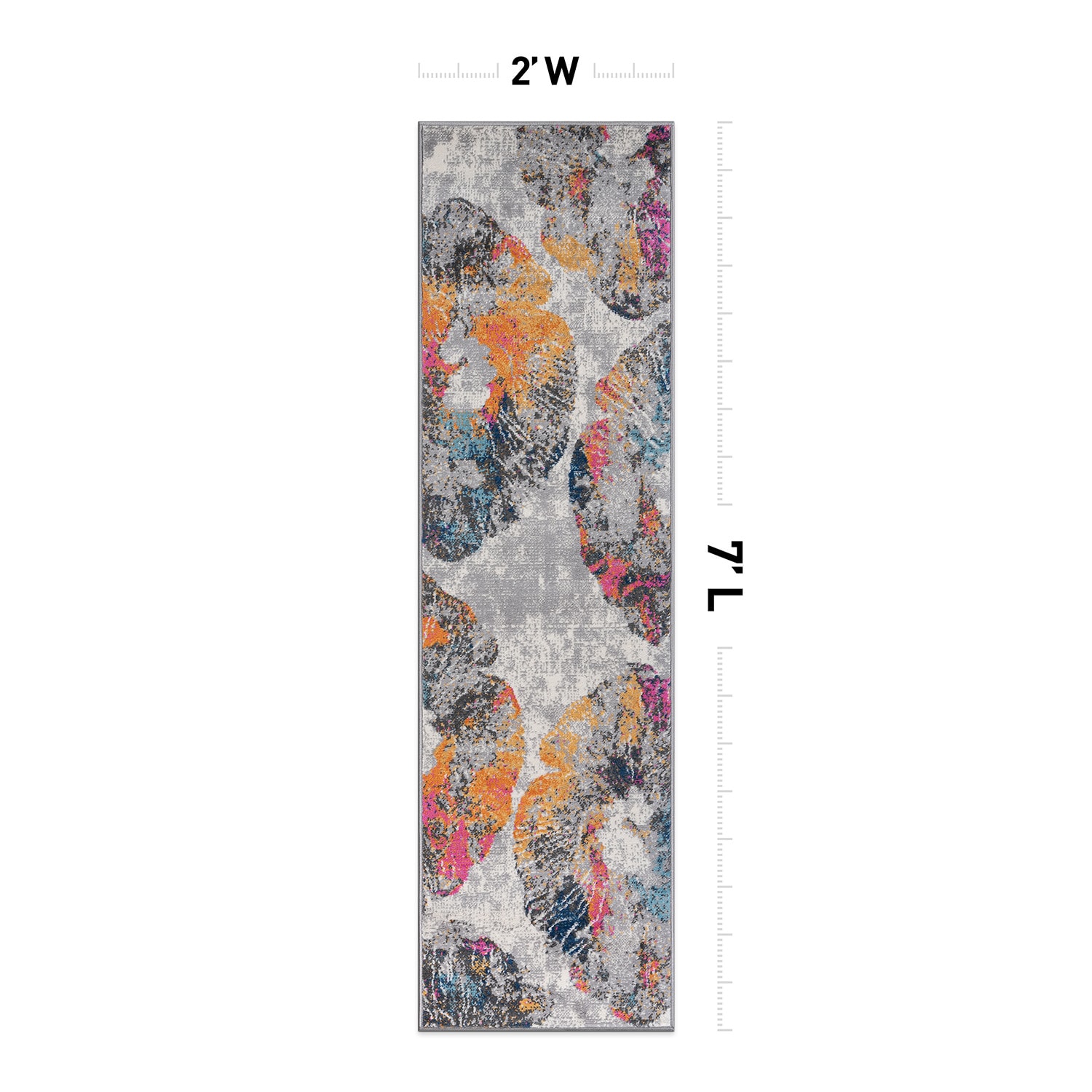 World Rug Gallery 2098MULTI2X7 rugs - View #2