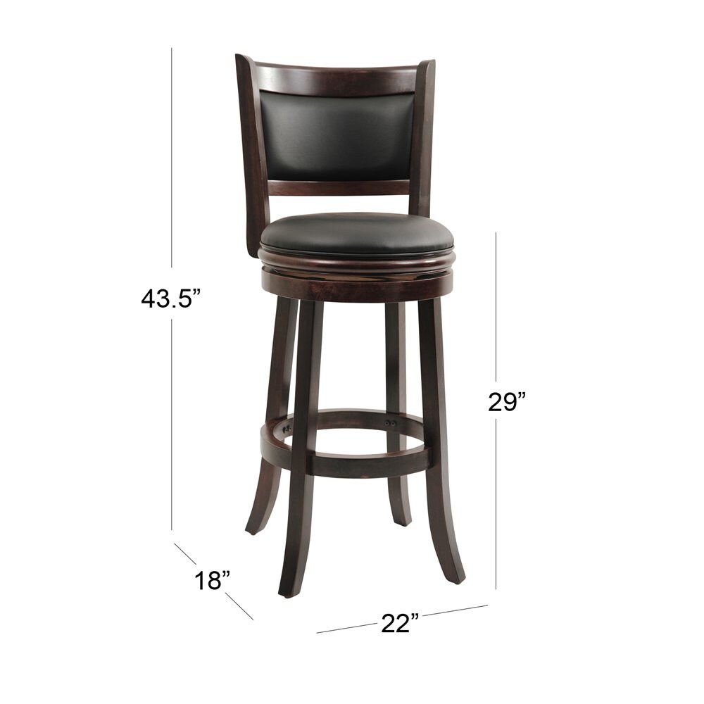 Augusta swivel bar online stool