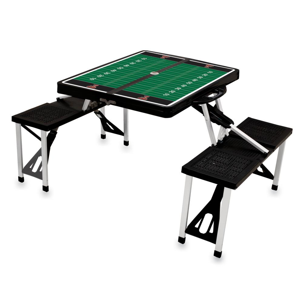 Picnic time folding table with online seats