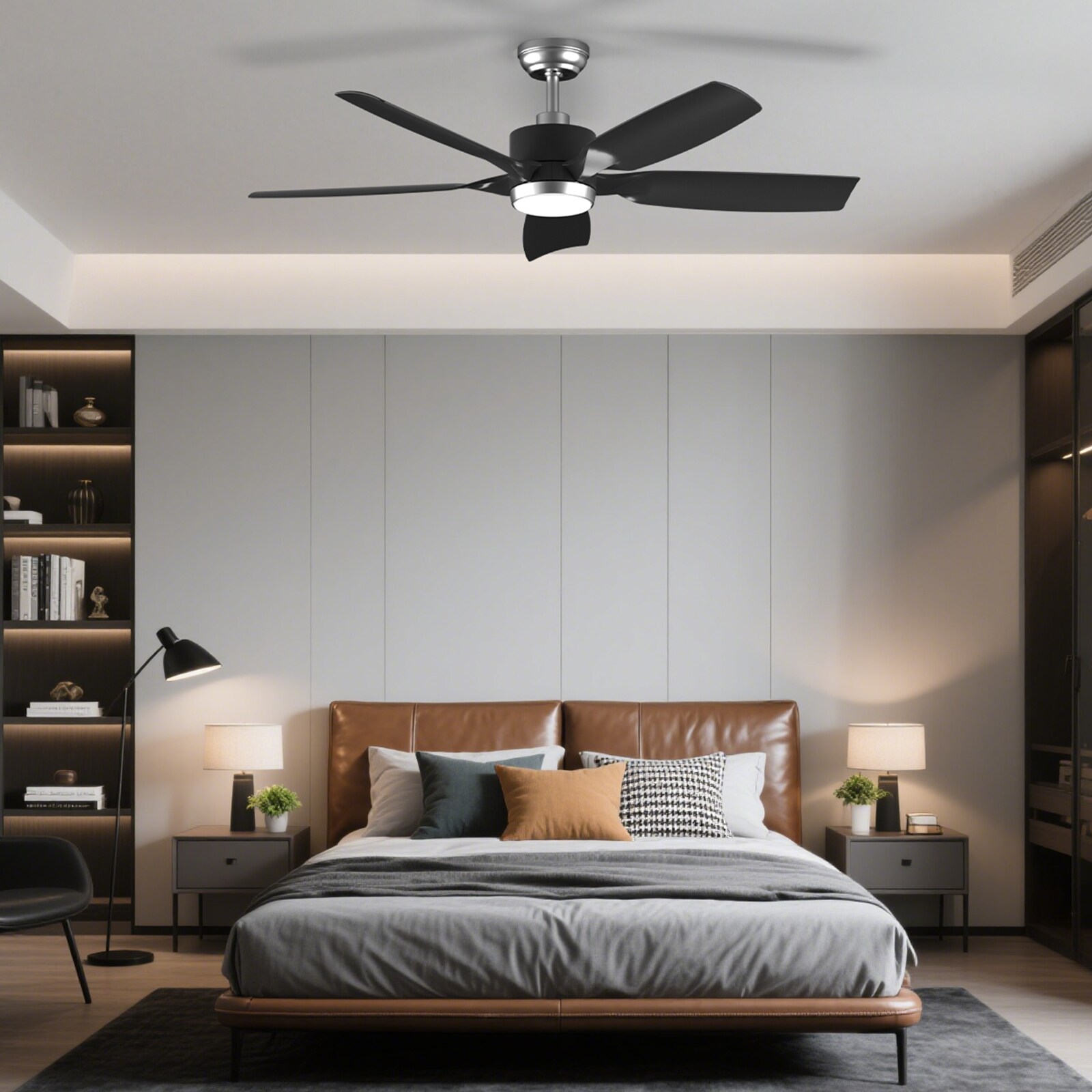 COWSAR LSCF-FL9267-BLACK Ceiling-Fans - View #11