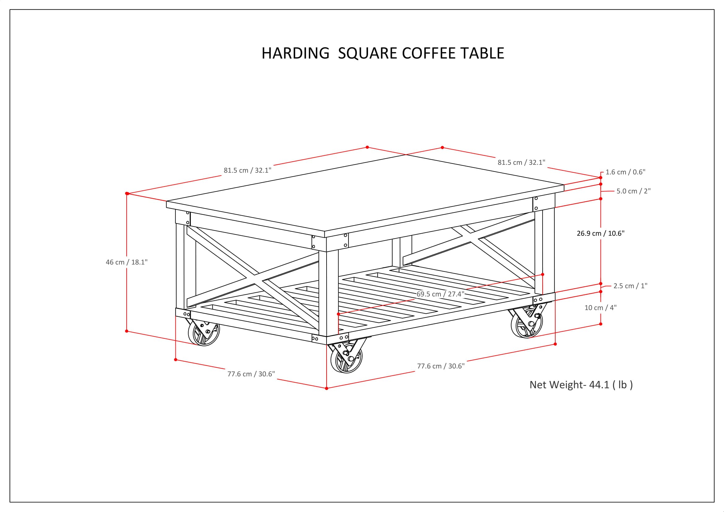 Simpli Home AXCHAR-02 Coffee-Tables - View #10