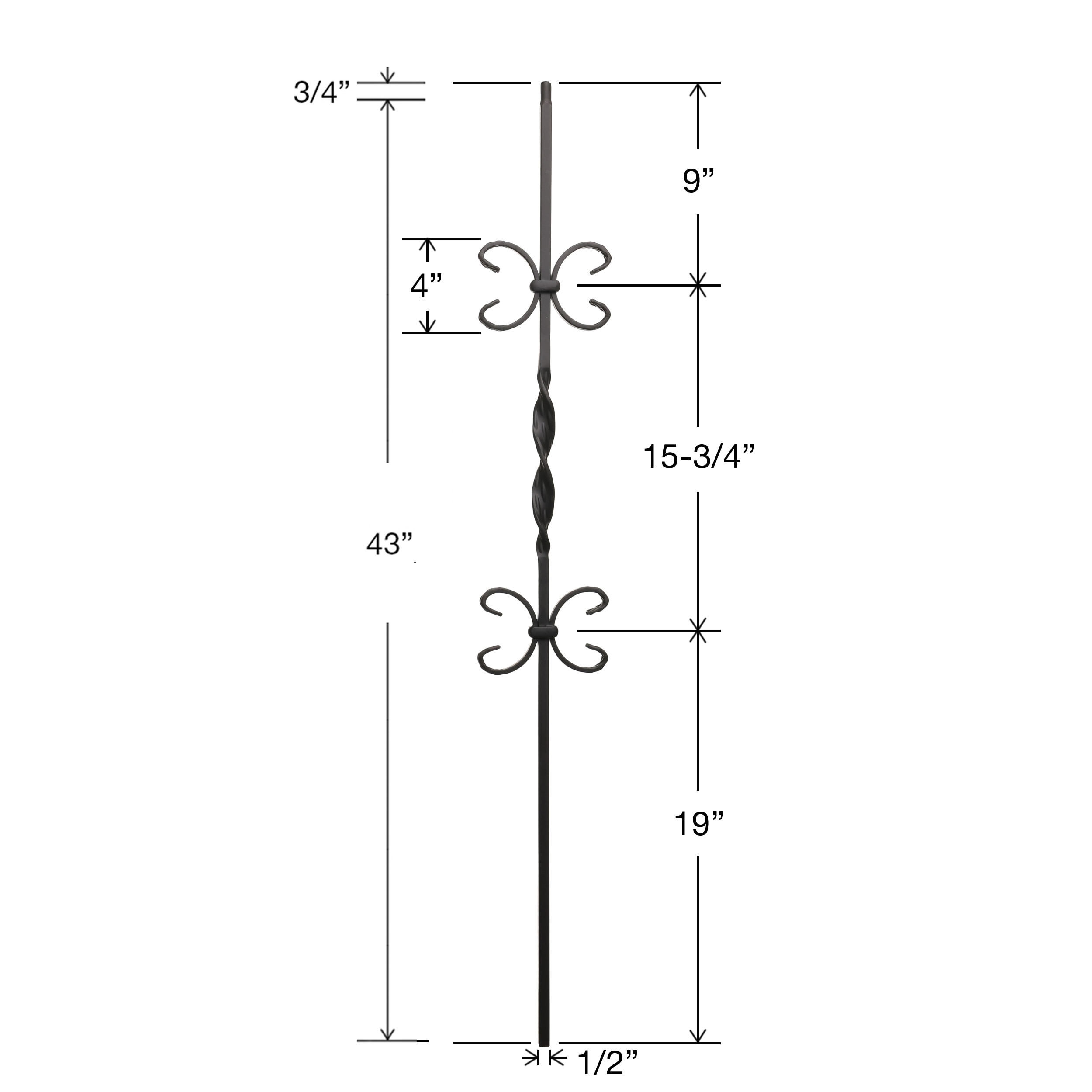 RELIABILT WGT11SB Interior-Stairpart-Balusters - View #9