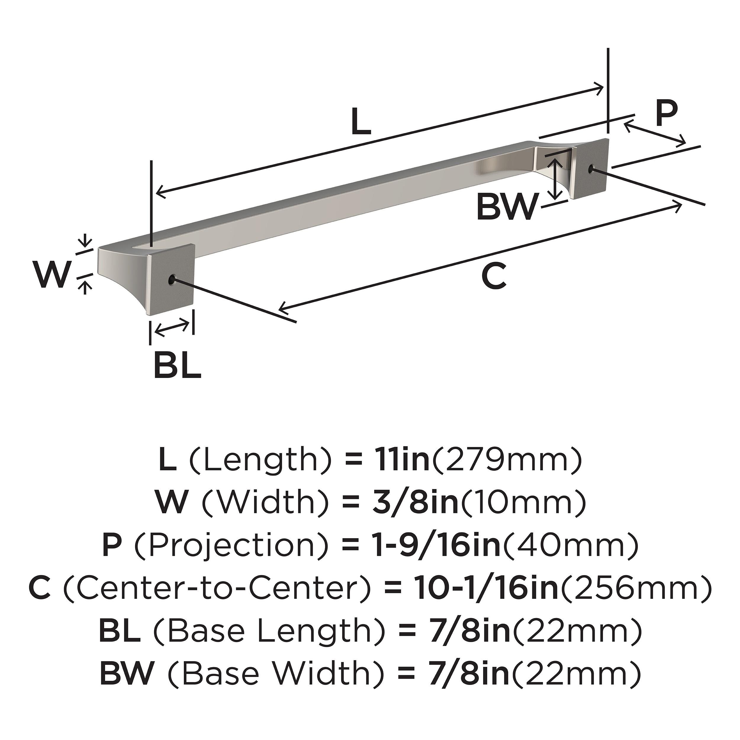 Amerock BP53536PN Cabinet-Pulls - View #5