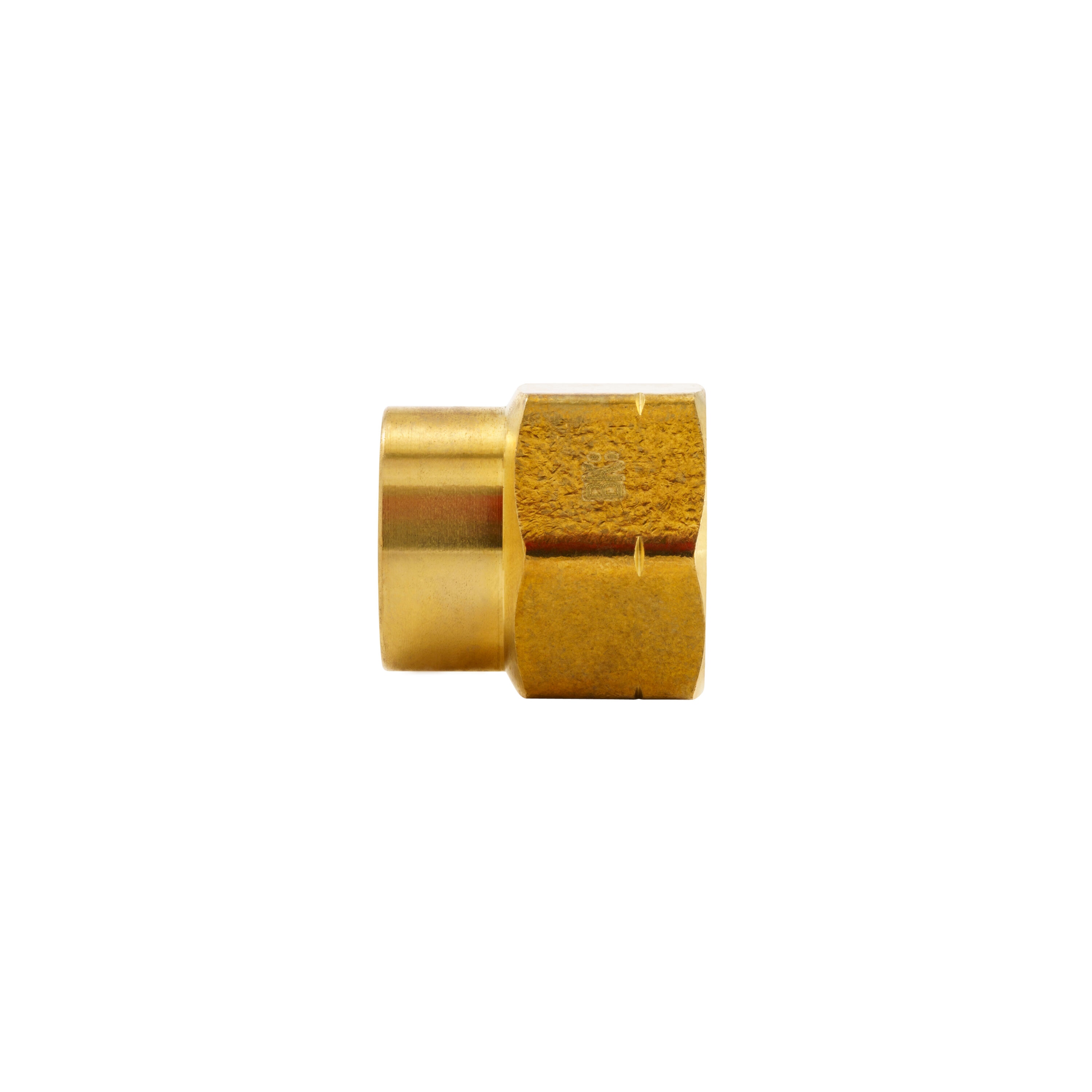 Proline Series 3/4-in x 1/2-in Threaded Coupling Fitting in the Brass  Fittings department at