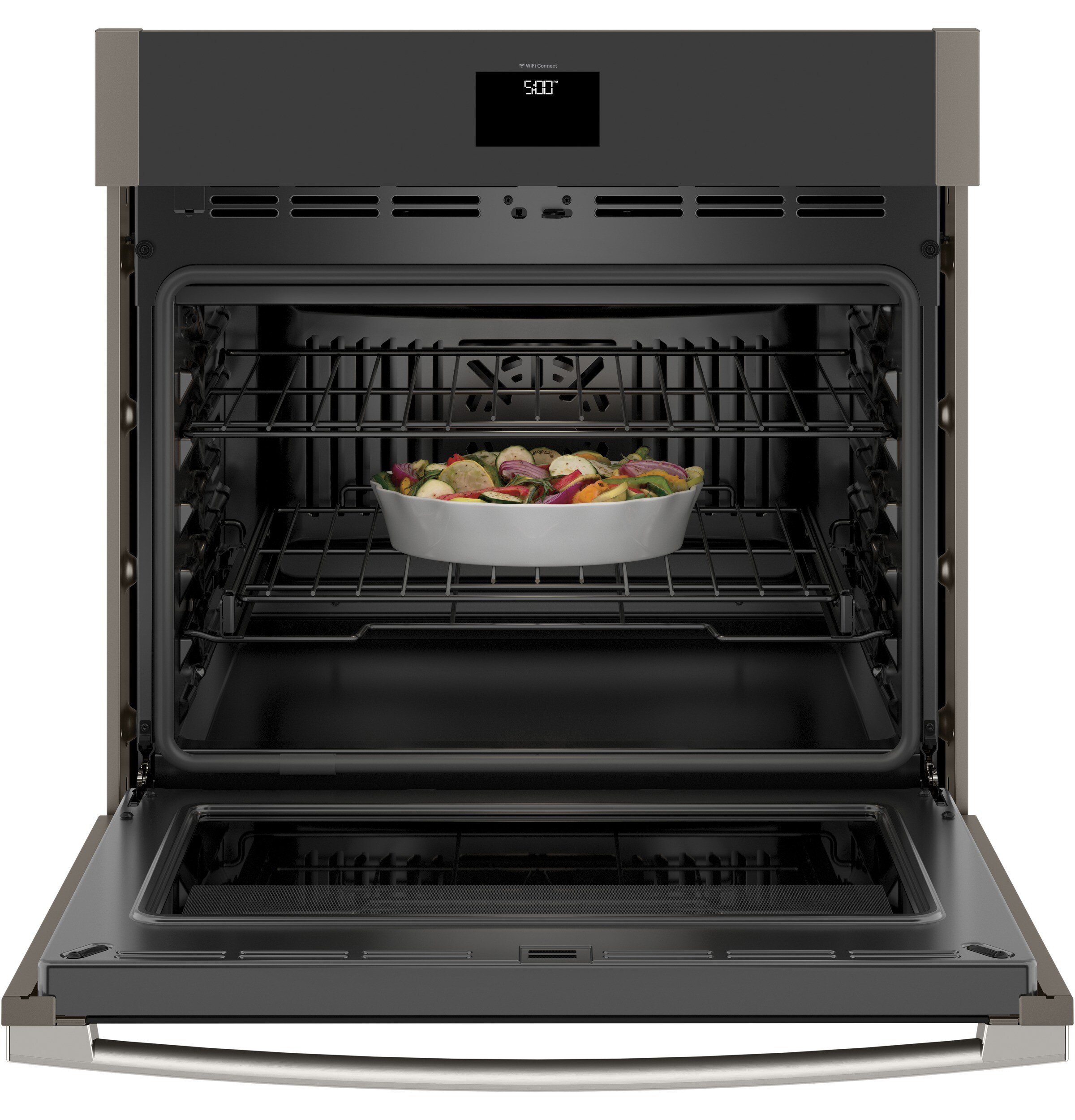 ge wall oven microwave combo slate