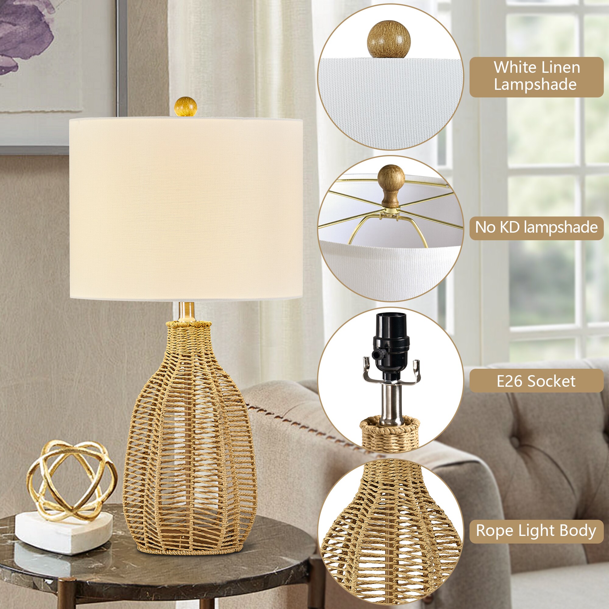 Maxax T232-WD-S Table-Lamps - View #7