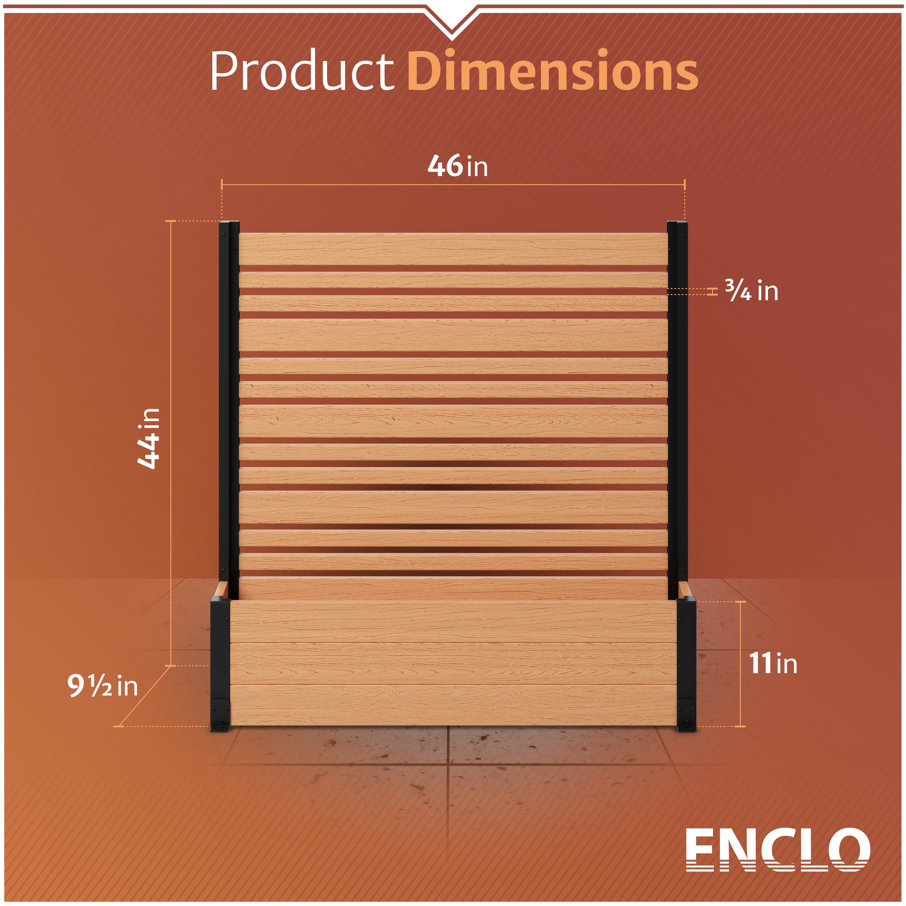 Enclo Privacy Screens EC18006 Outdoor-Privacy-Screen - View #7