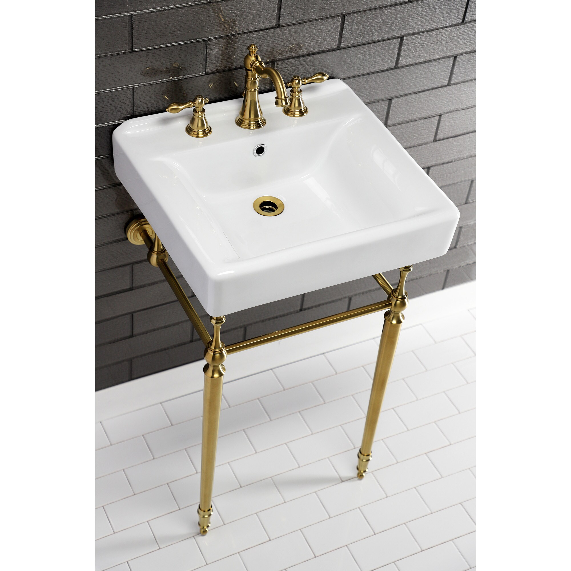 Kingston Brass WLVPB30167 Console-Sinks - View #11