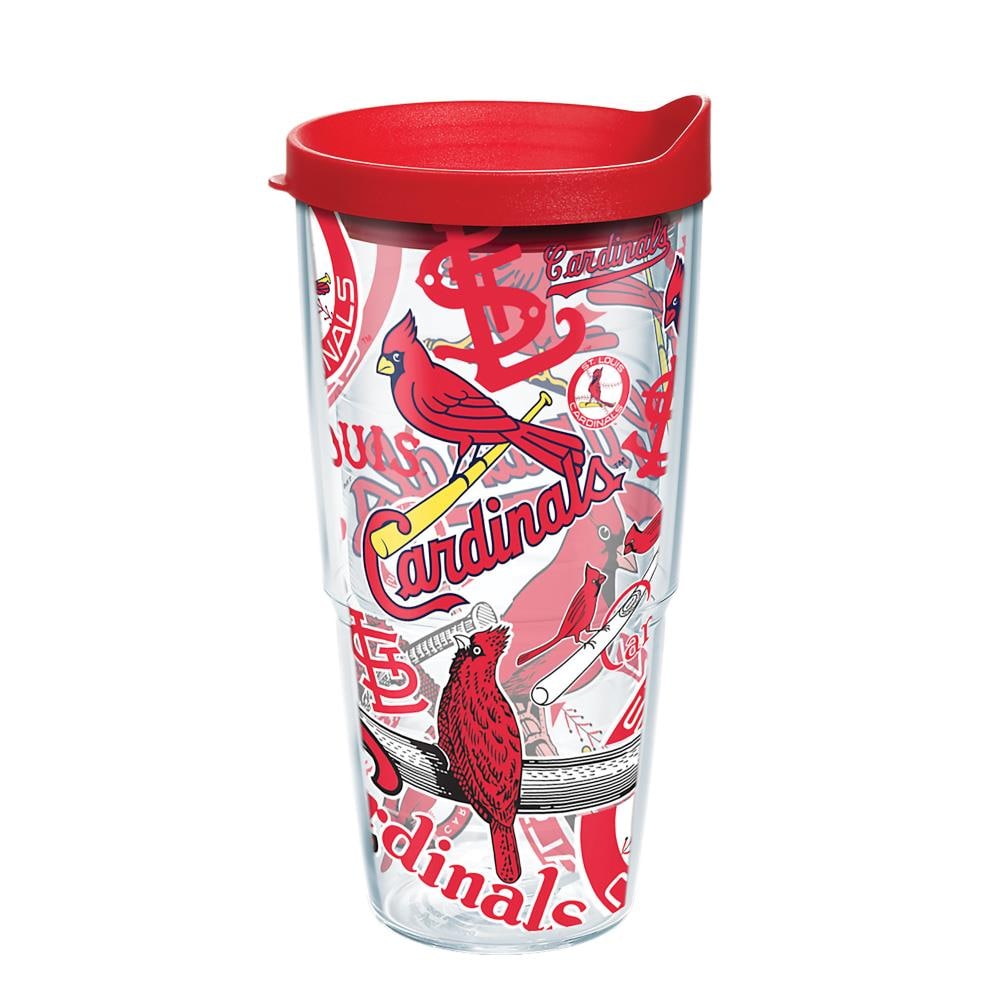 Tervis St Louis Cardinals Mlb 24 Fl Oz Plastic Tumbler In The Water