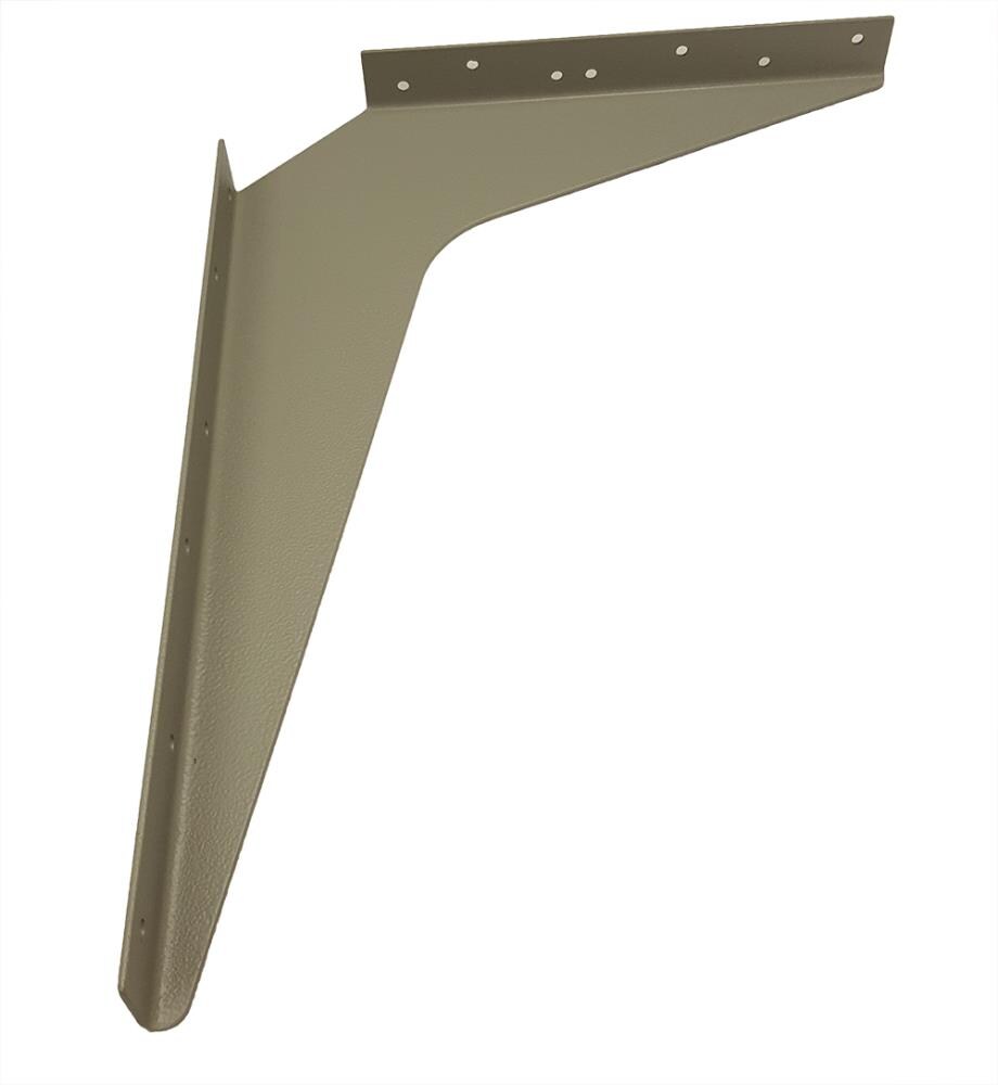 CounterBalance CCH-CBWB1521GR-IM Workstation Bracket 21-Inches x 1.54-Inches x 15-Inches Gray Steel Countertop support bracket
