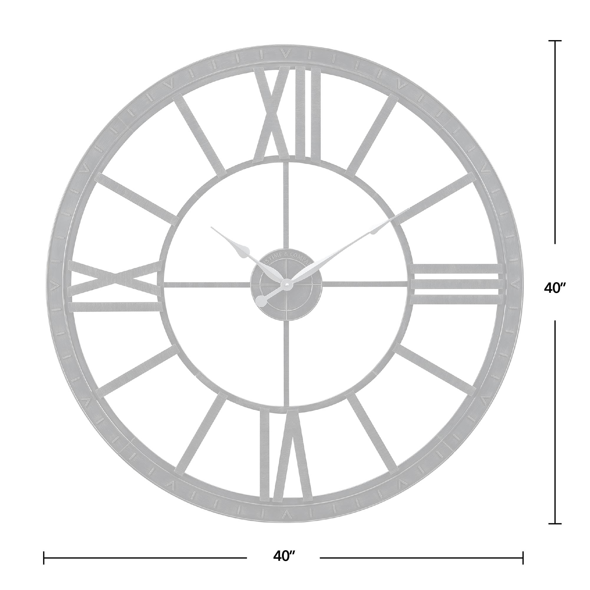 FirsTime 31194 Indoor-Outdoor-Clocks - View #4