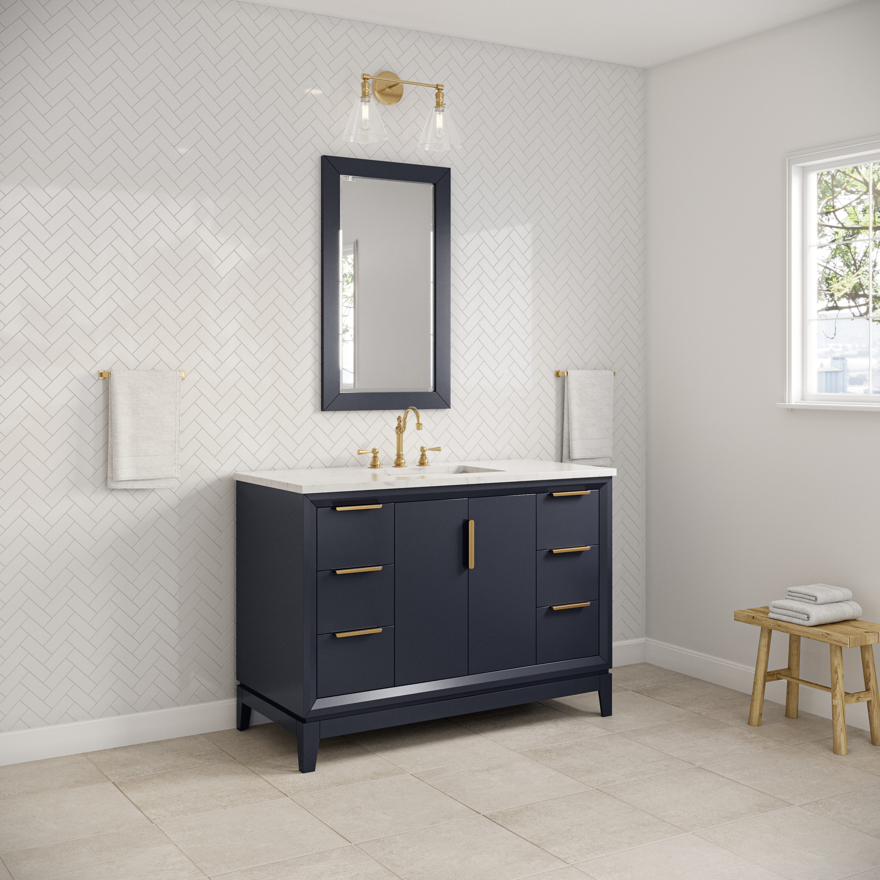Water Creation VEL048CWMB37 Bath-Vanity-Combo - View #6