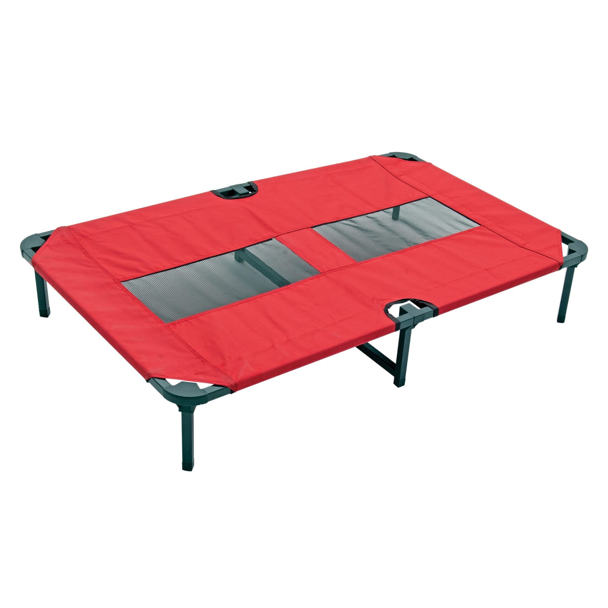 Lucky Dog CMB 10148 Rectangular Red Polyester Orthopedic Dog Bed ( Extra Large)