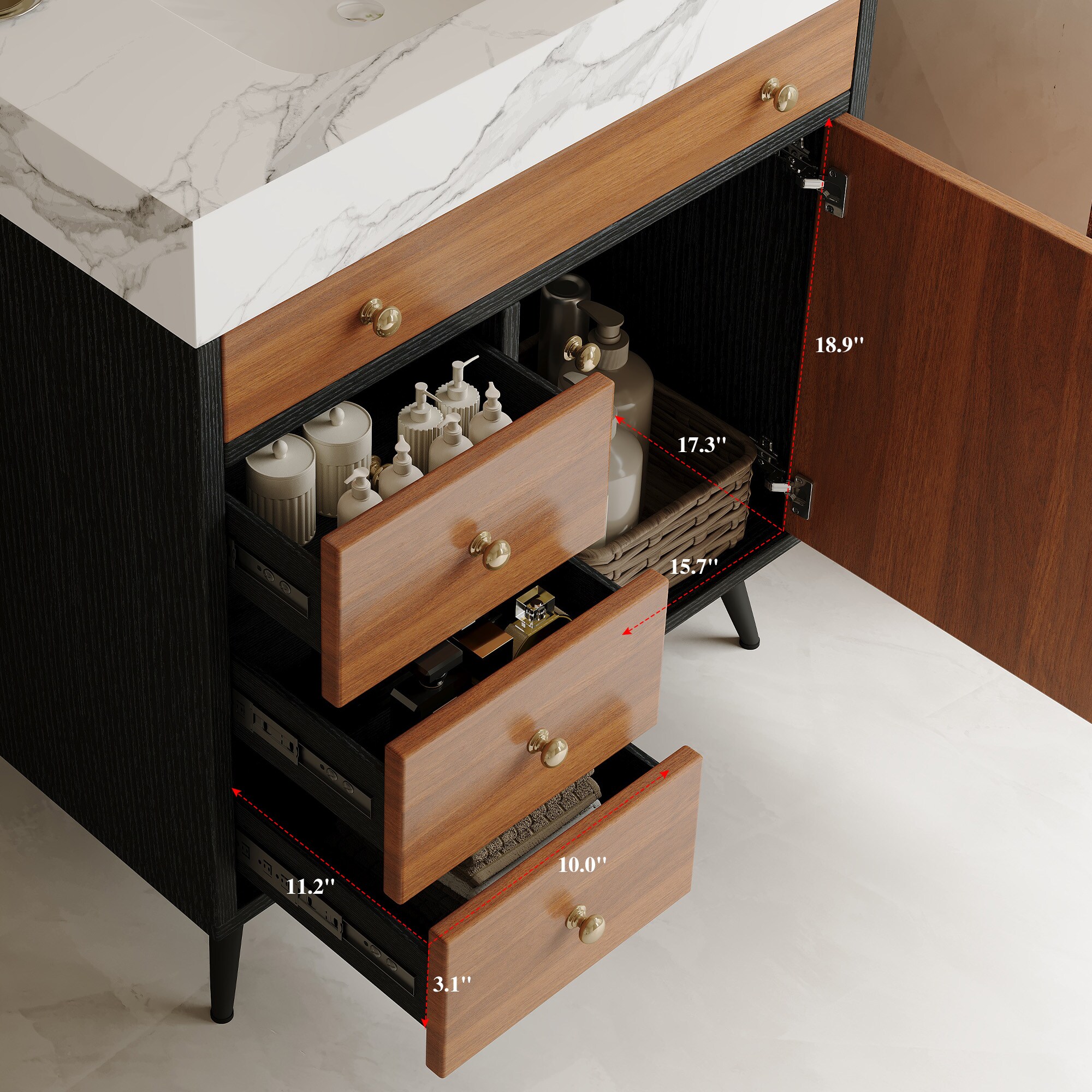 LUXEYARD DS-X-W3136S00046 Bath-Vanity-Combo - View #6
