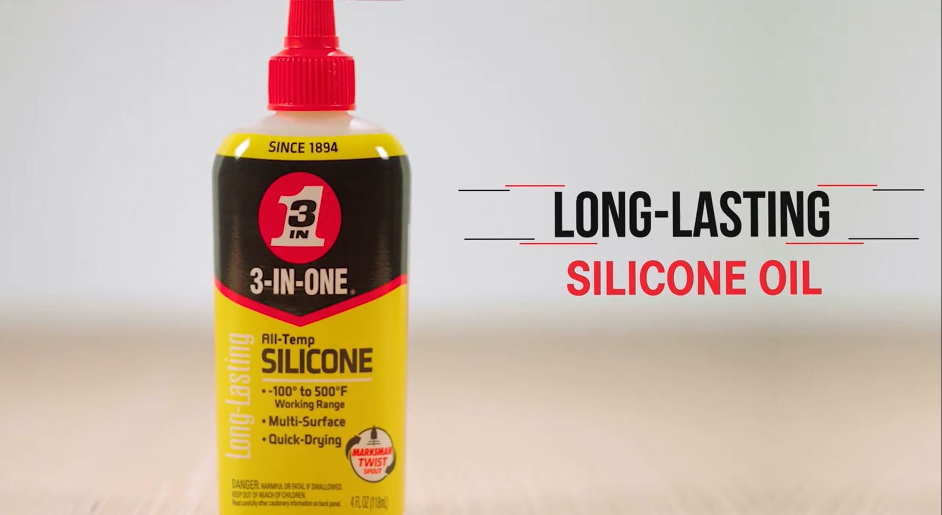 3 EN 1 lubricante de silicona en spray 250 ml