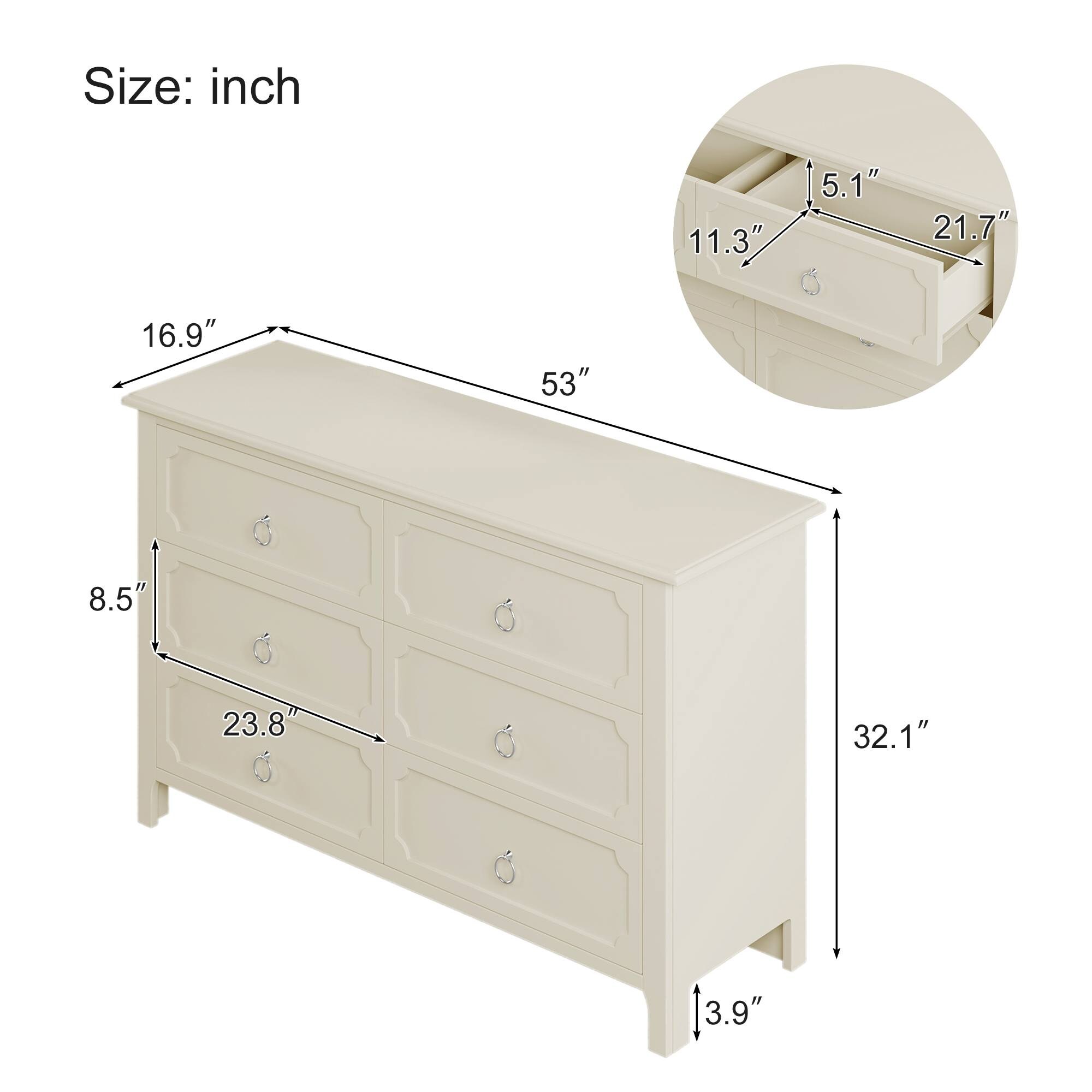 Yiekholo LL-0786AAK dressers - View #8