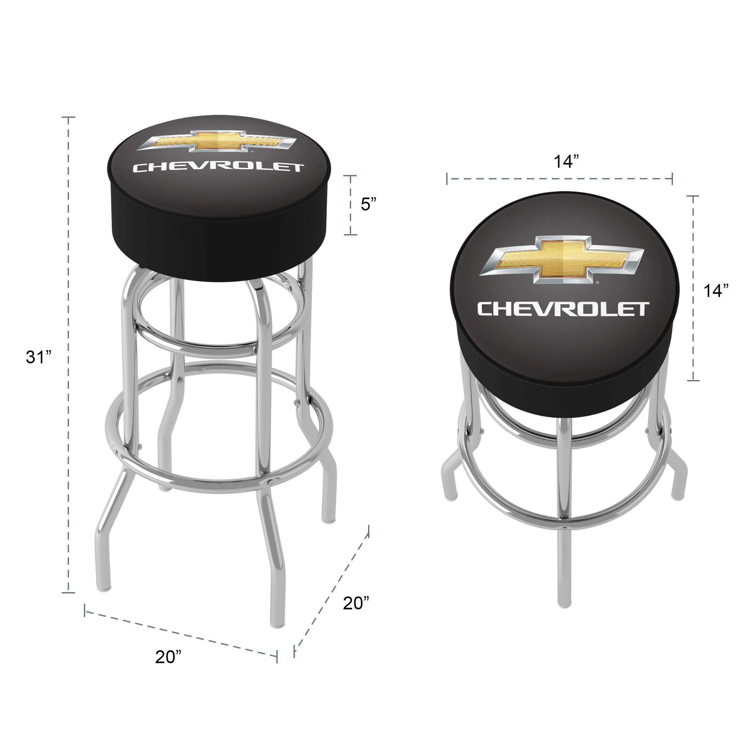 Trademark Gameroom GM1000CH stools - View #5