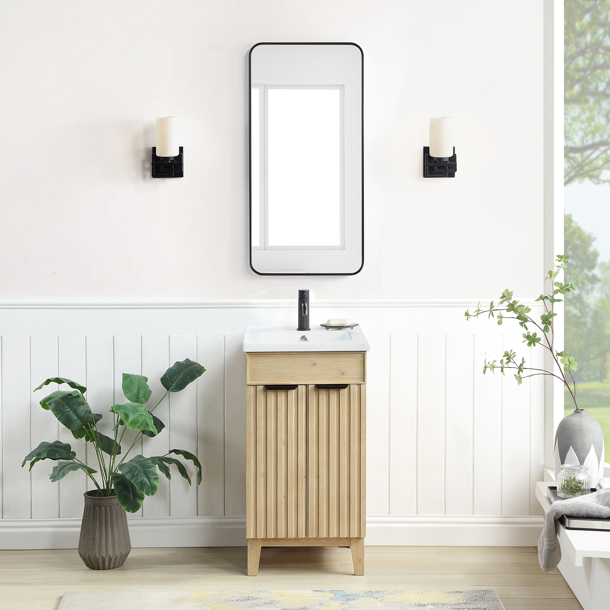 Vinnova 707618-SN-WH Bath-Vanity-Combo - View #2