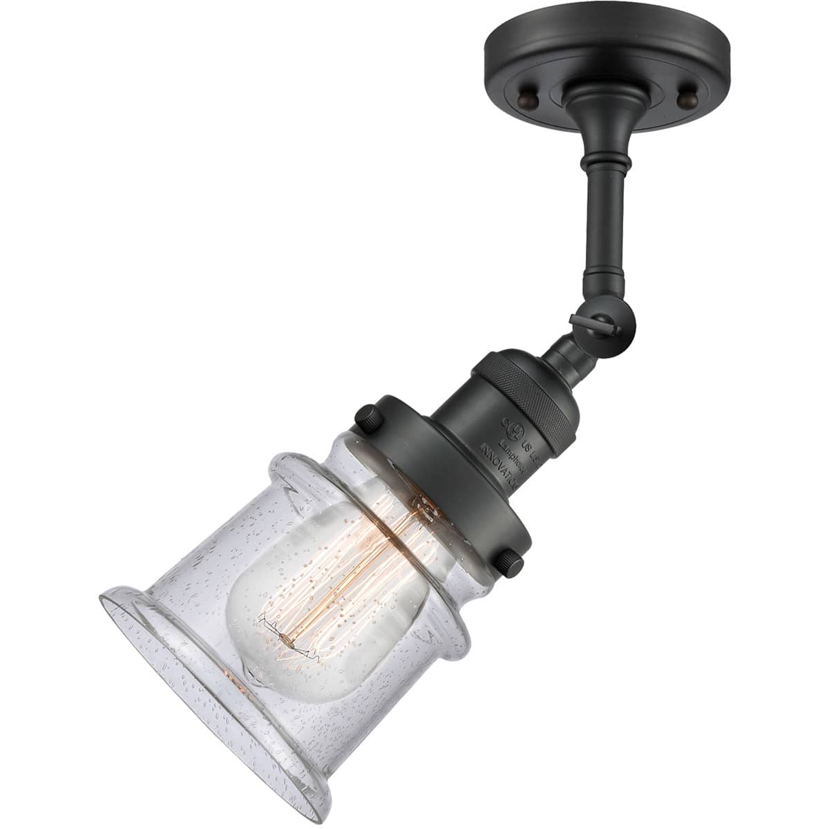 Innovations Lighting 201F-BK-G184S-LED flushmounts - View #2