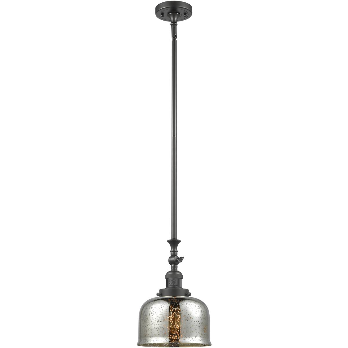 Innovations Lighting 1358109 206-OB-G78-LED Franklin Restoration Bell Mini Pendant