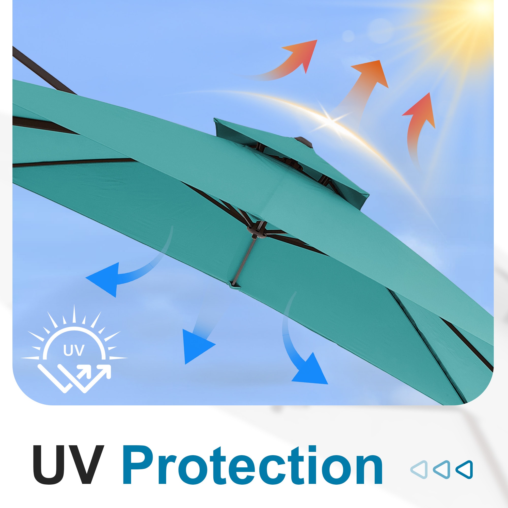 VOUA JYLM-10X10-BU Umbrellas-2 - View #5
