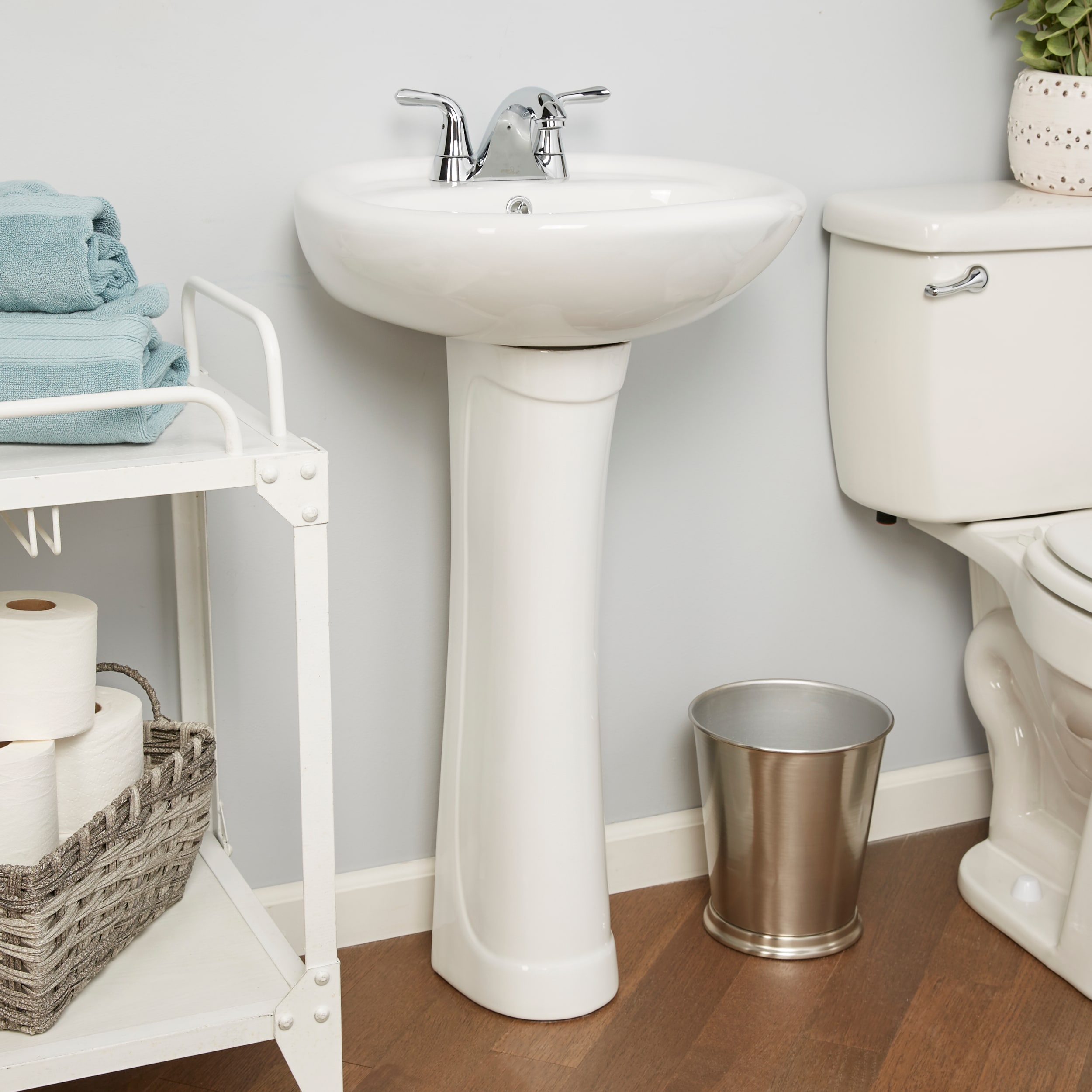 Barclay 3-9164WH Complete-Pedestal-Lavatories - View #7