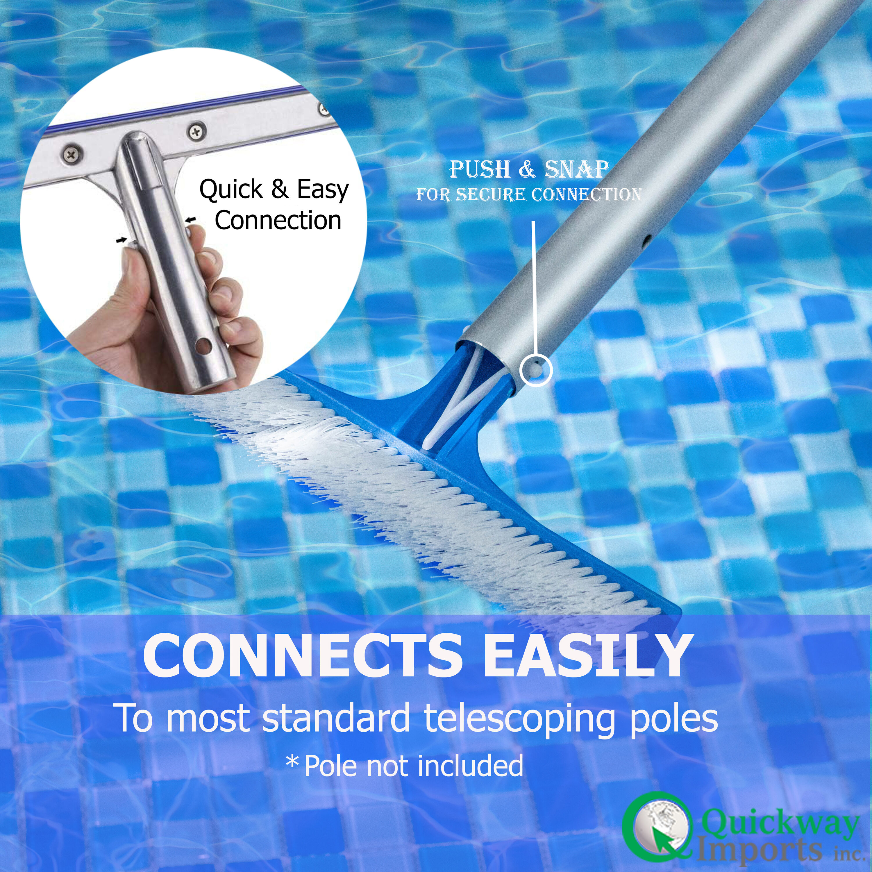 Quickway Imports QI004827 Pool-Brushes - View #4