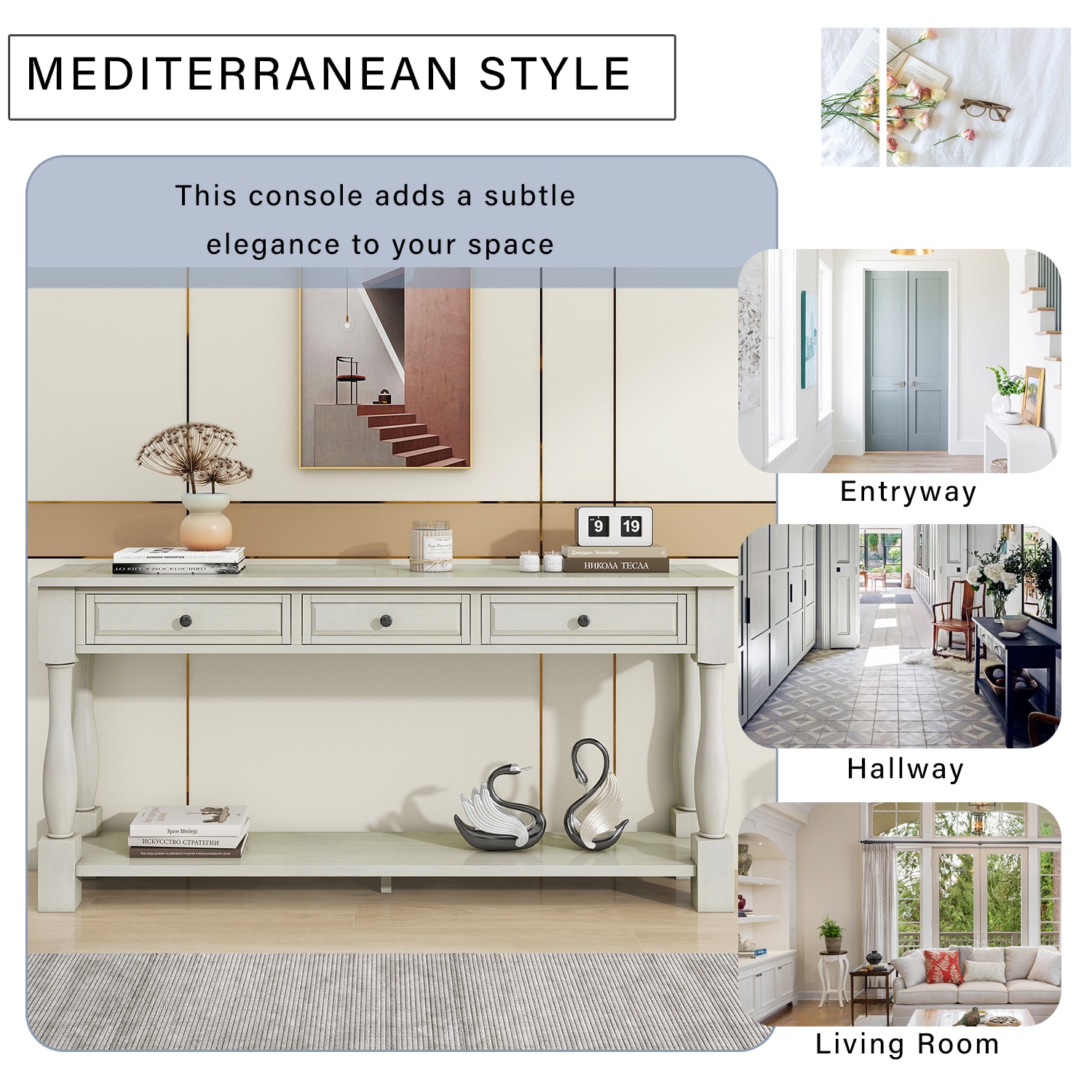 ModernLuxe WF314993AAK Console-Sofa-Tables - View #5