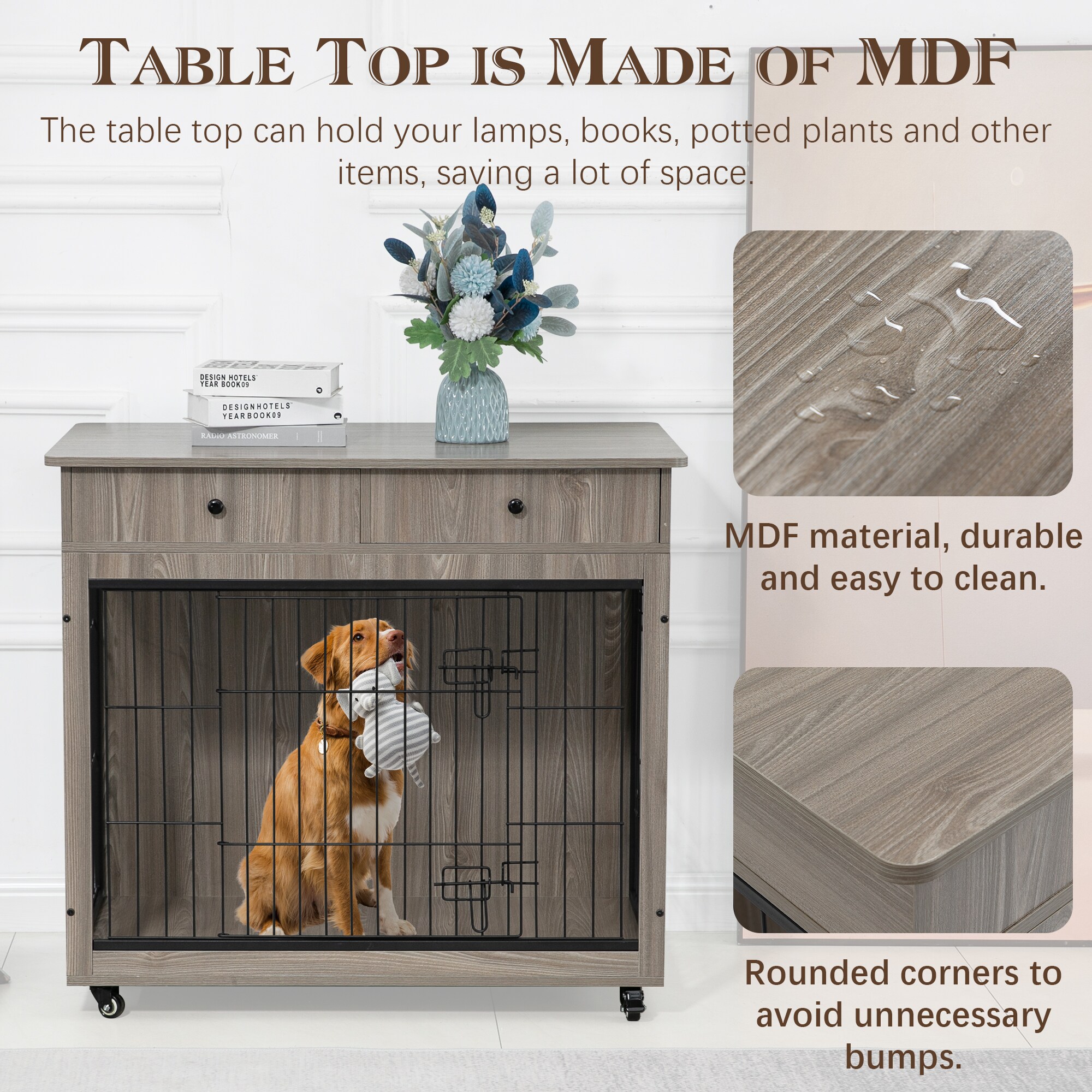 LIVIZA GIJ-DC005-39GY Pet-Crates-Carriers - View #7