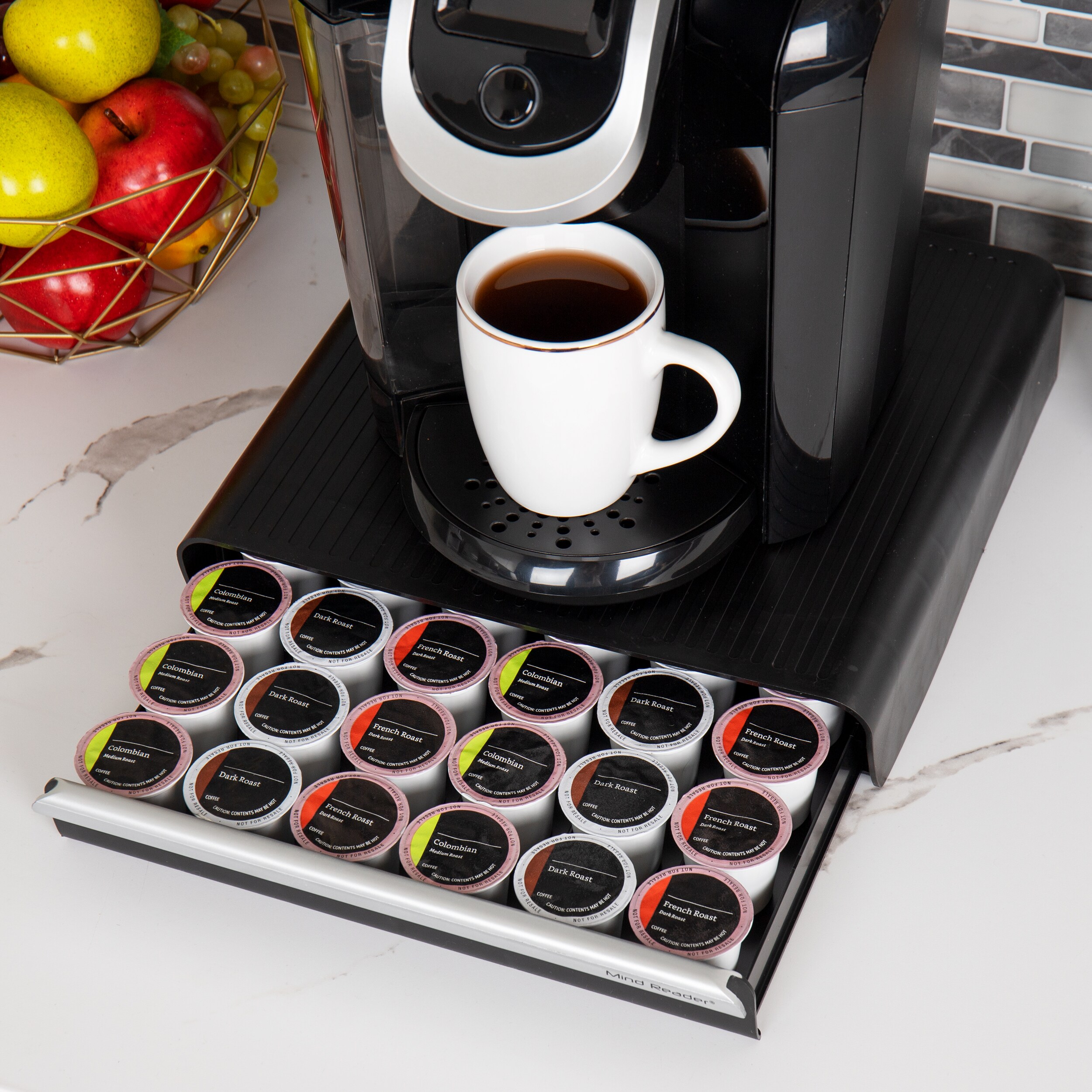 Mind Reader HERO36-BLK Coffee-Beverage-Organizers - View #6