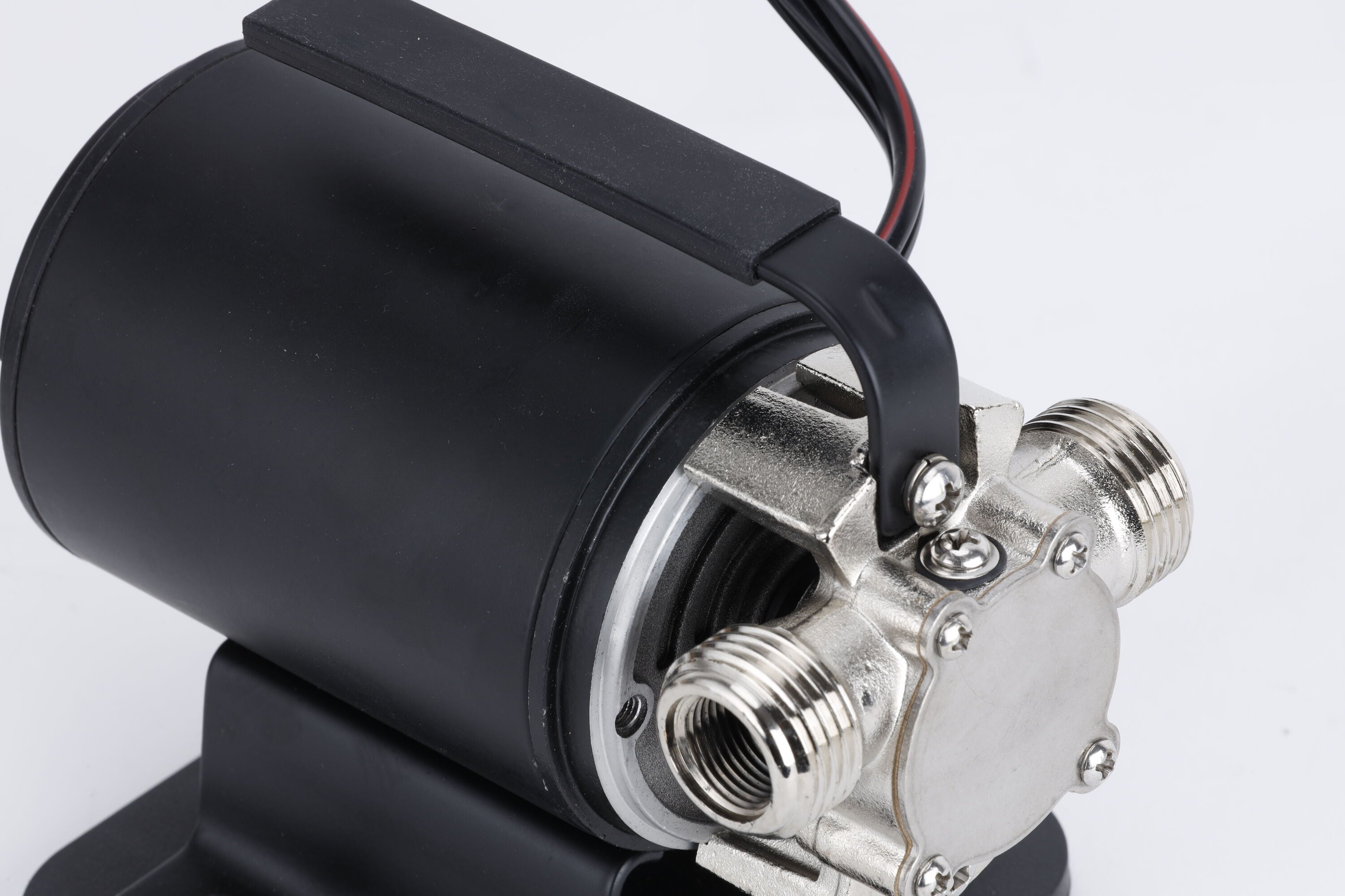 Acquaer 12V 1/10 HP Portable Electric Water Transfer Pump with Hose Kit