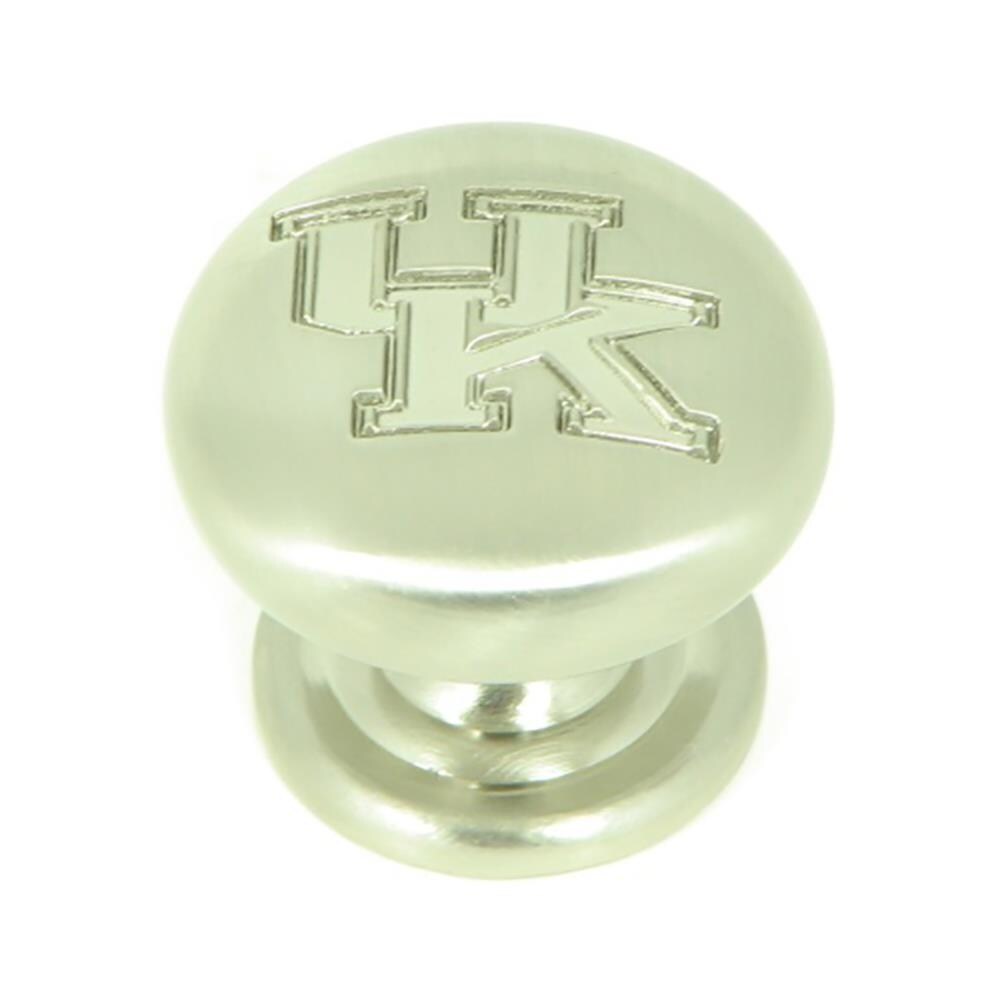 Stone Mill Hardware CL82980-SN-KEN Collegiate Hardware Satin Nickel Round Contemporary Cabinet Knob