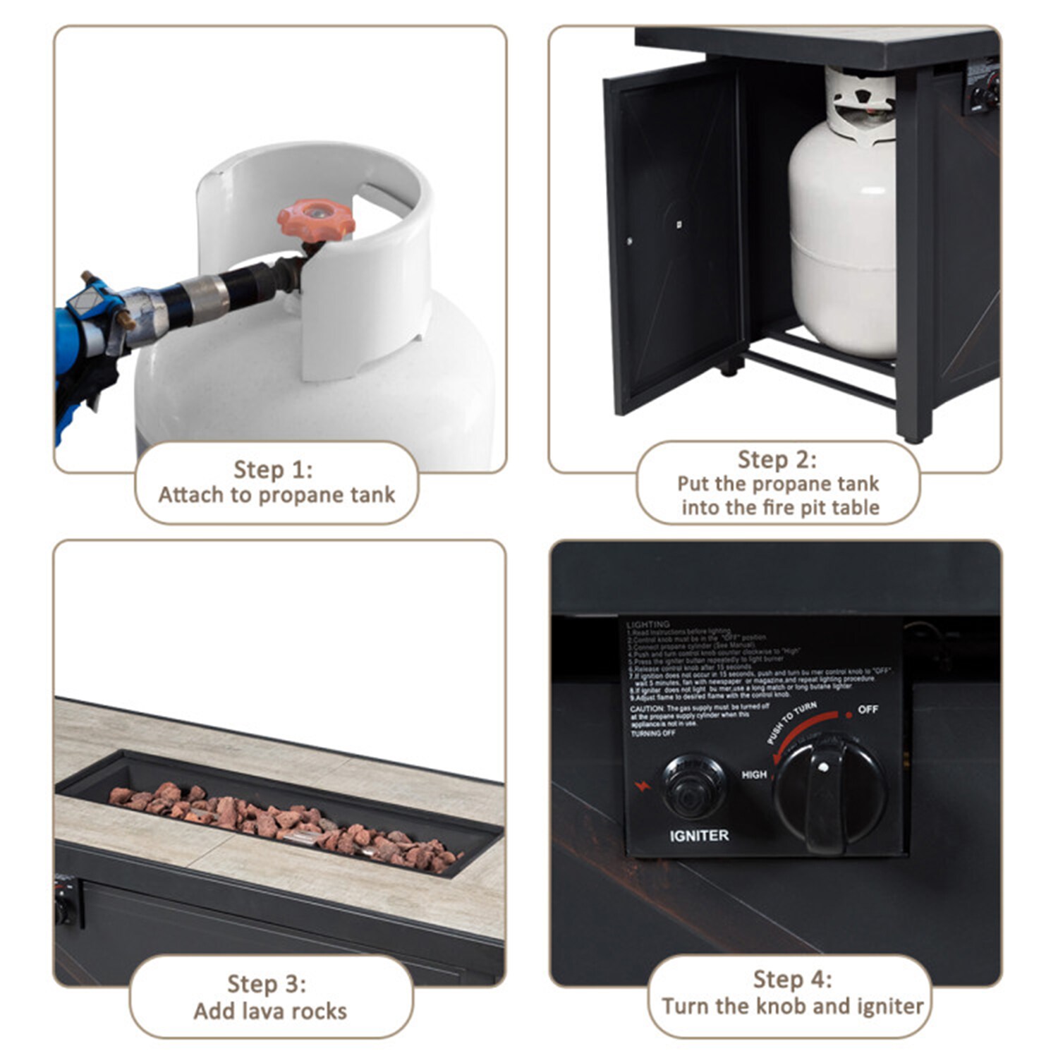 Dimakai DK-TOP-06AAD Patio-Conversation-Sets - View #7