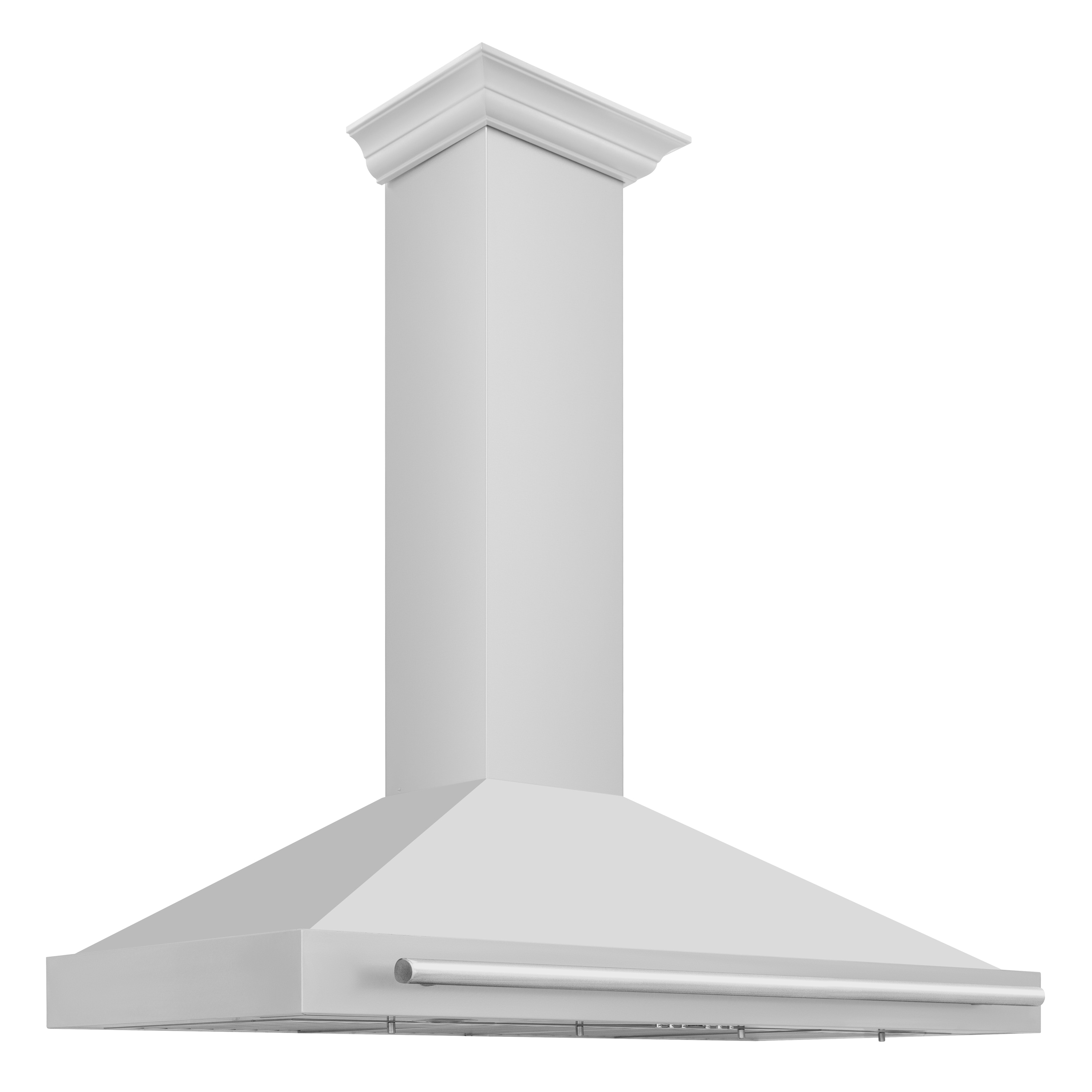 ZLINE KITCHEN & BATH KB4STX-48 48 inch Convertible 400-CFM Recirculating Stainless Steel with Stainless Steel Handle Wall-Mounted Range Hood