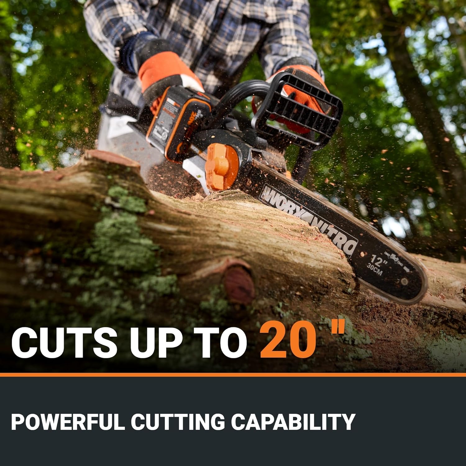 WORX WG350 Cordless-Chainsaw - View #5