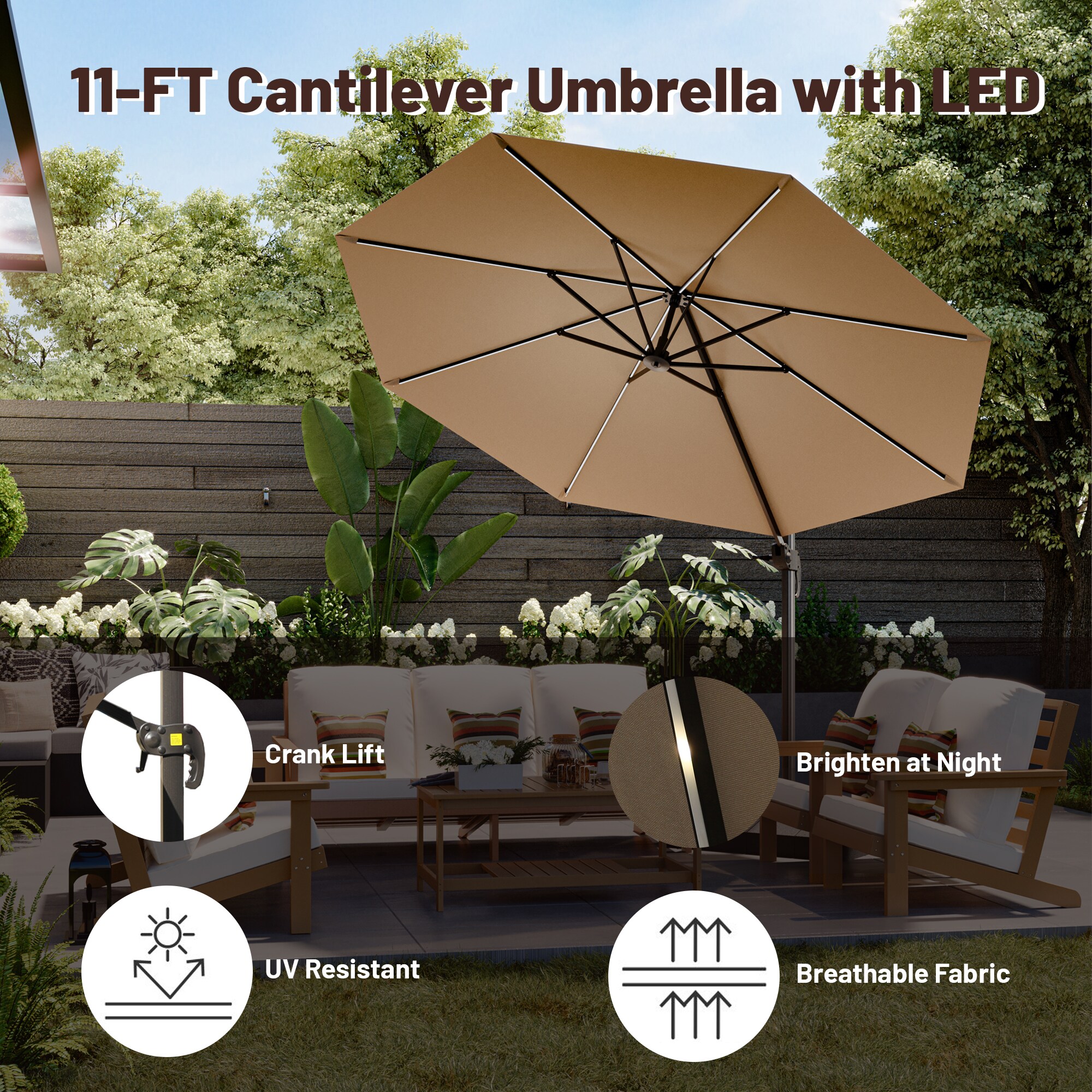 Clihome CL-H6311-42SD Patio-Conversation-Sets - View #8