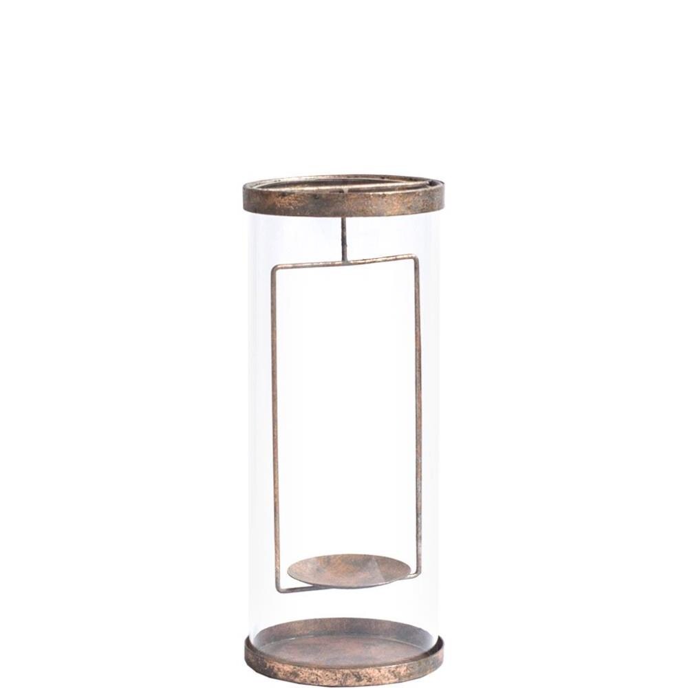 Mercana 1 Candle Mcclure Metal Hurricane Candle Holder in the Candle ...