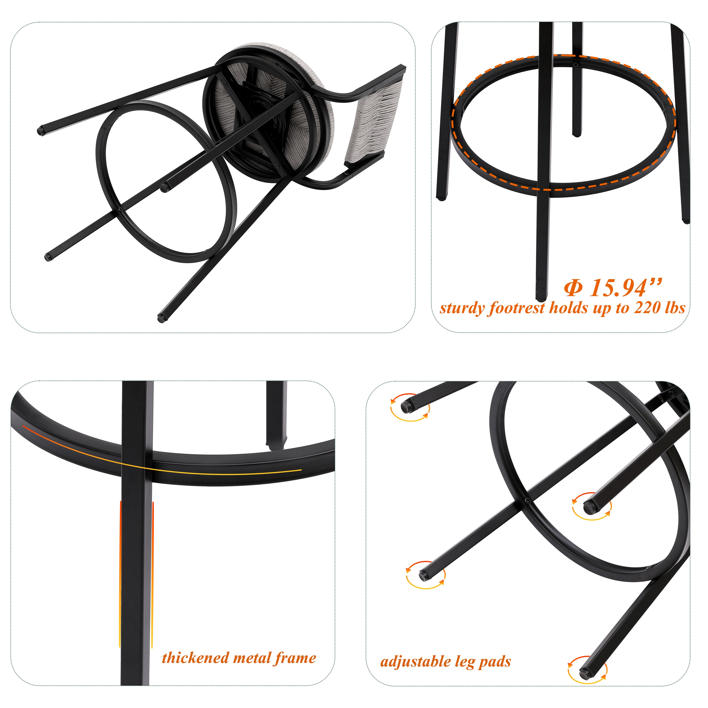 CESICIA K67A stools - View #5