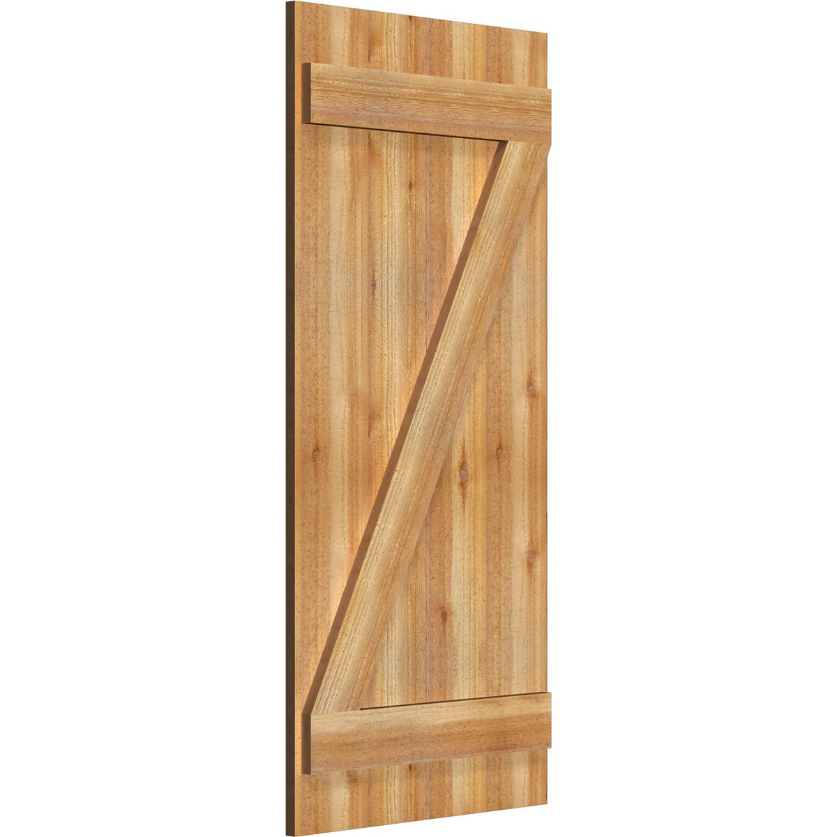 Ekena Millwork RBJ06Z21X047RWR Exterior-Shutters - View #2