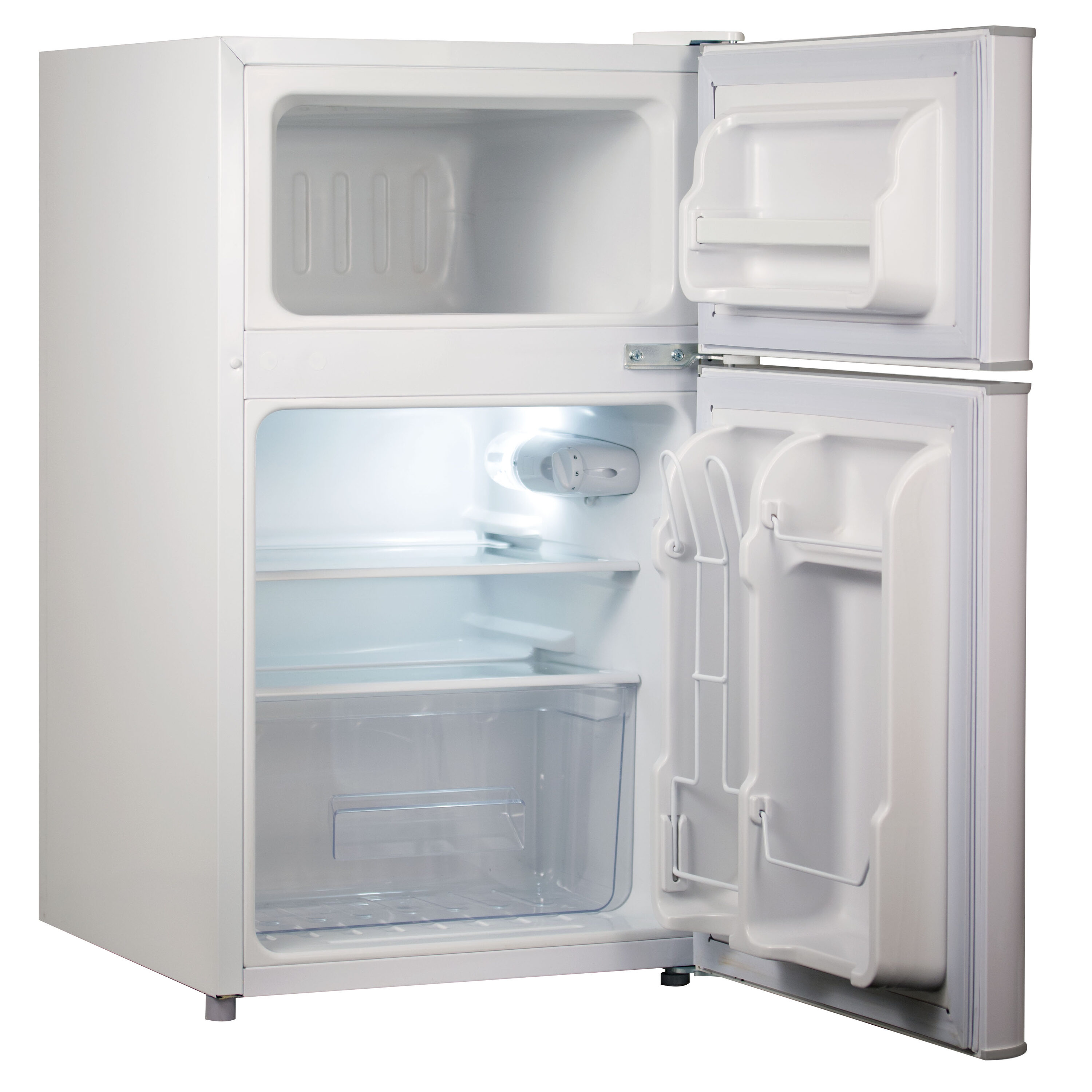 BLACK+DECKER 1.7-cu ft Standard-depth Freestanding Mini Fridge Freezer  Compartment (Stainless Look) ENERGY STAR in the Mini Fridges department at