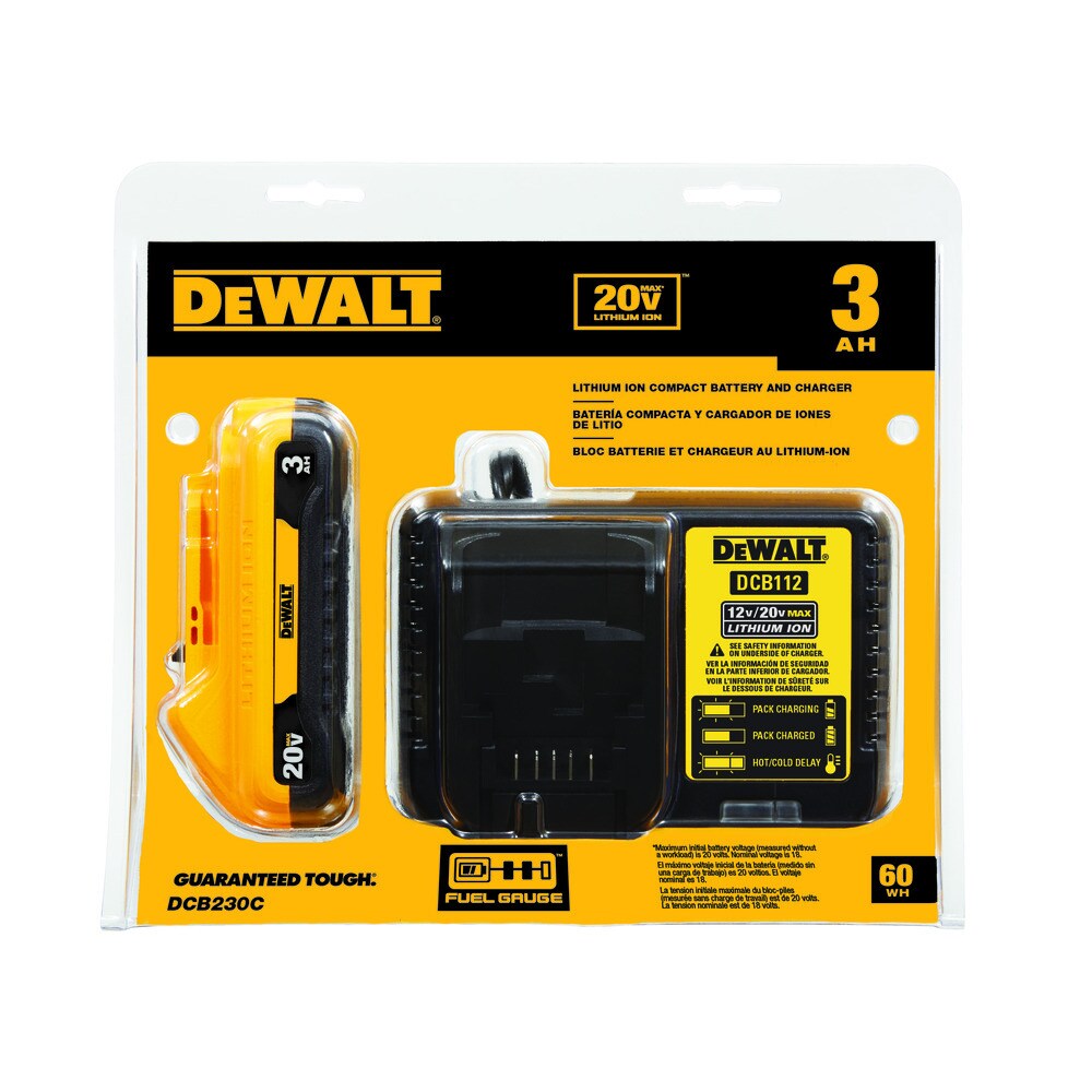 Shop DEWALT 20V Max Reciprocating Saw  Amp-Hour Battery Kit at