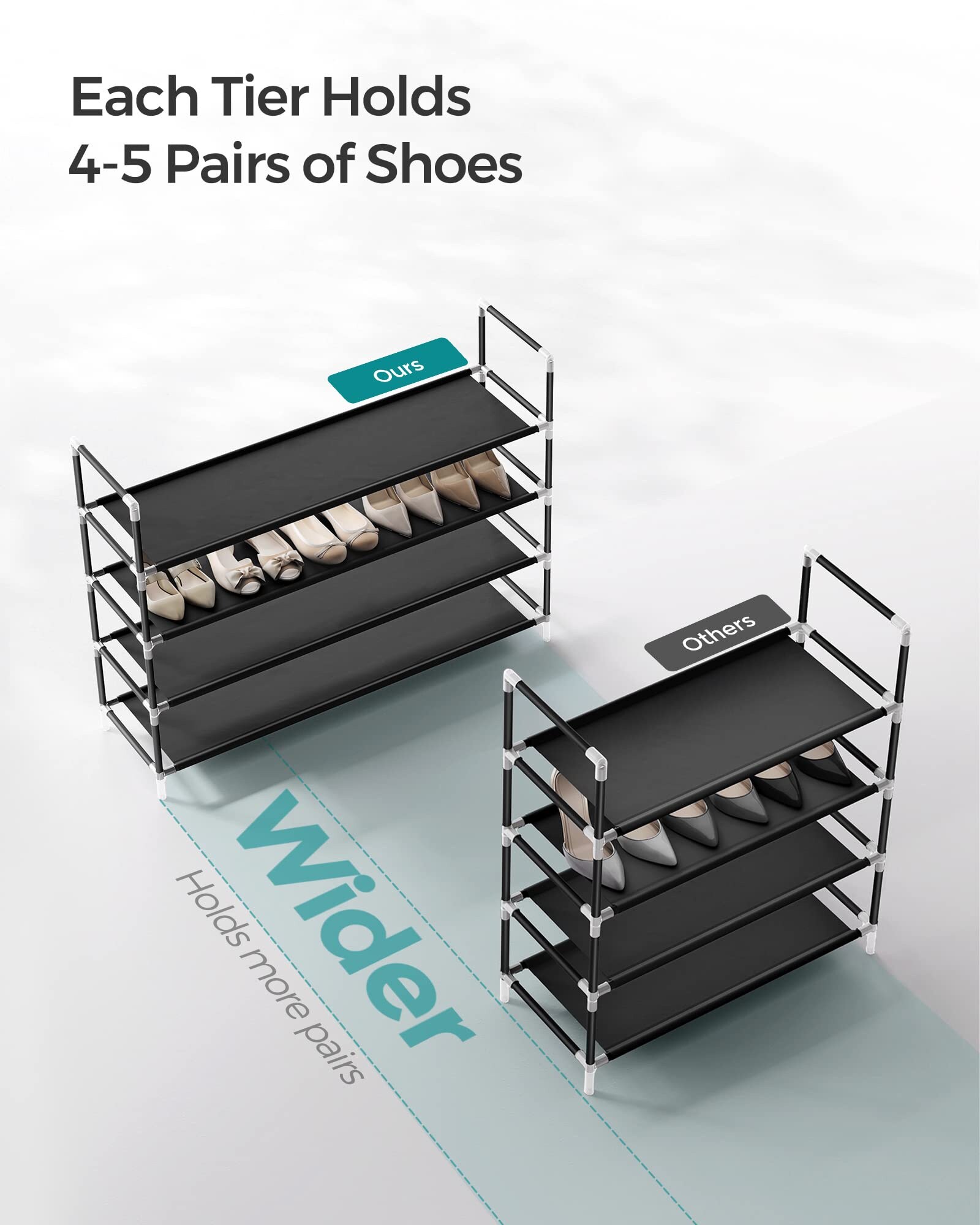 SONGMICS HOME LSH054B01 Shoe-Racks - View #8