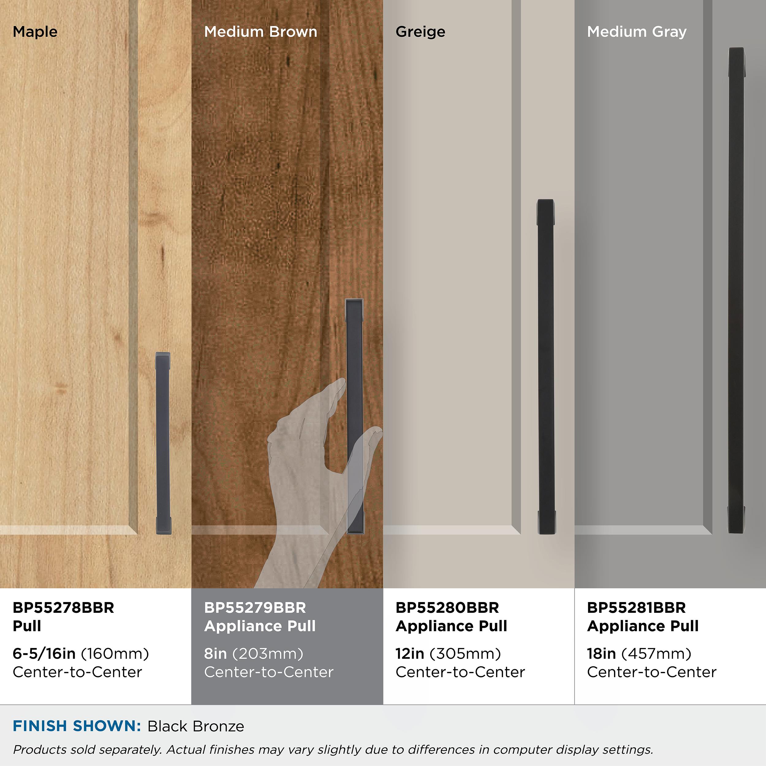 Amerock BP55279BBR Cabinet-Pulls - View #5