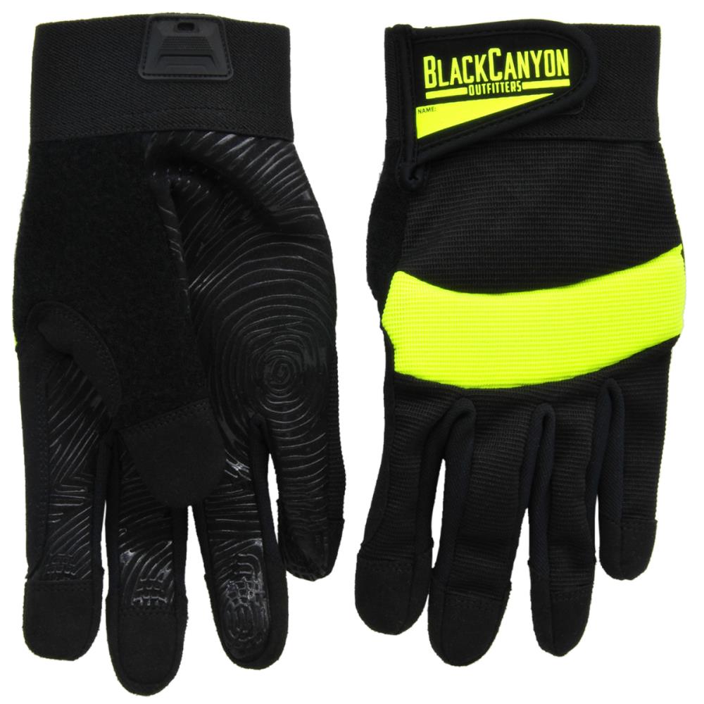 BlackCanyon Outfitters Large Black Synthetic Leather Gloves
