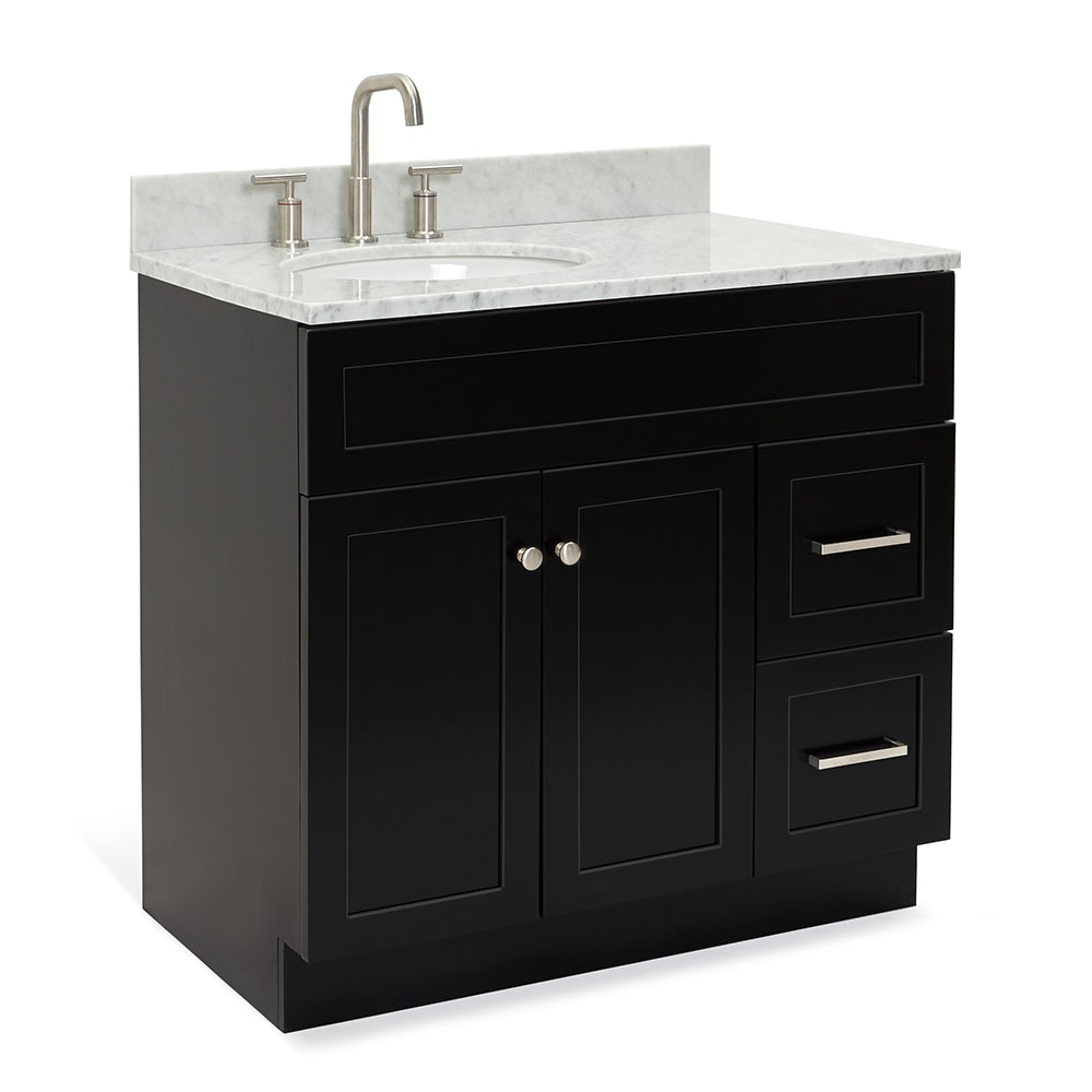 ARIEL F037SLCW2OVOBLK Bath-Vanity-Combo - View #3