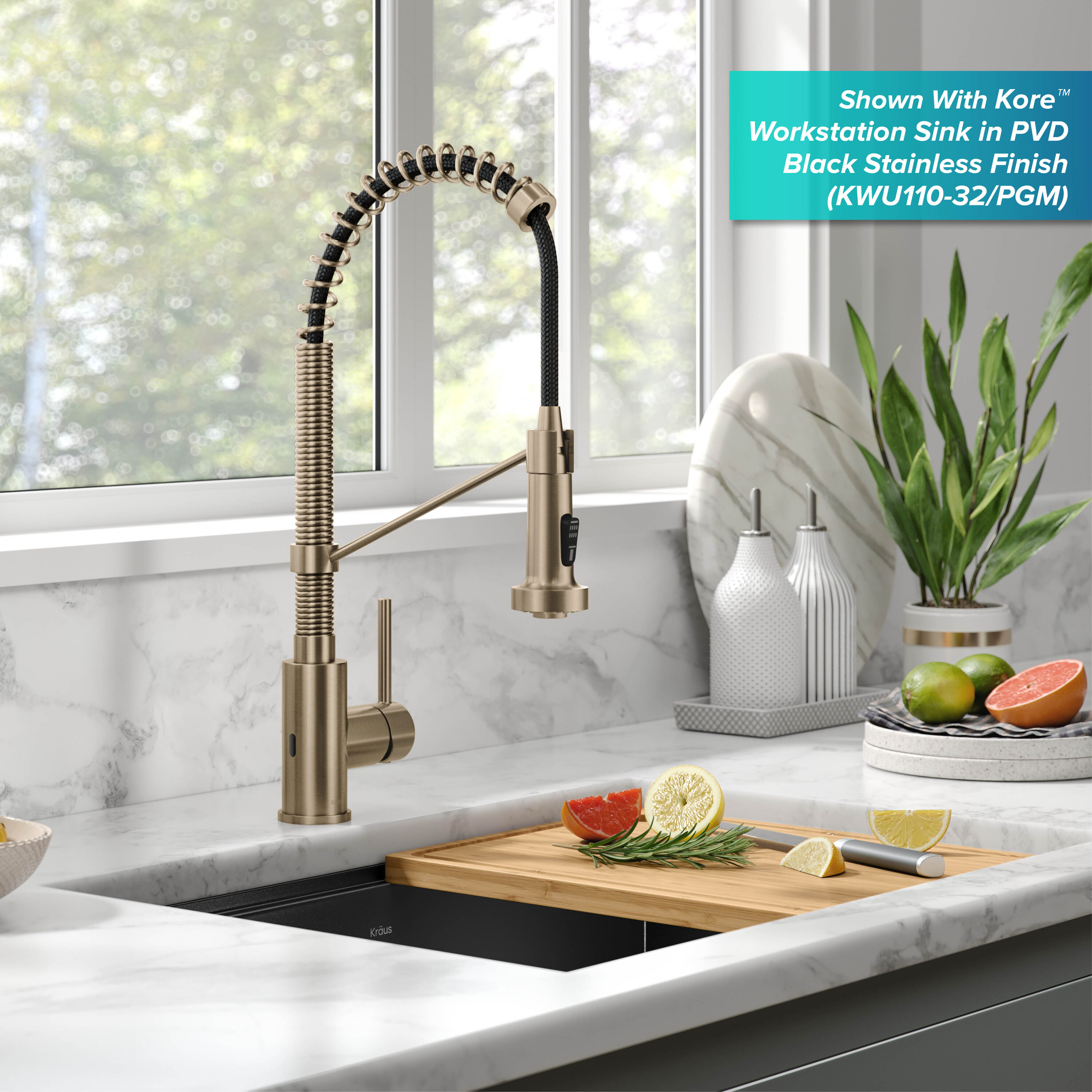 Kraus KSF-1610SFACB Kitchen-Faucets - View #14