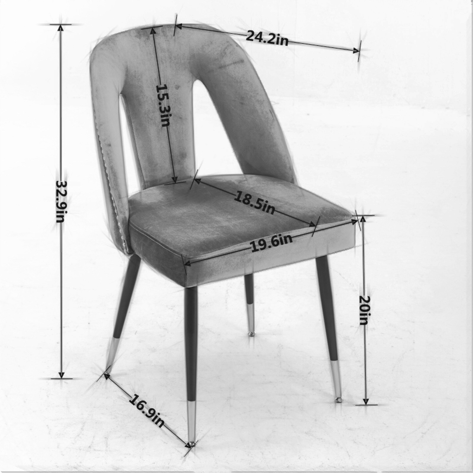 LUXEYARD DS-M-BAC02987 Dining-Chairs - View #9