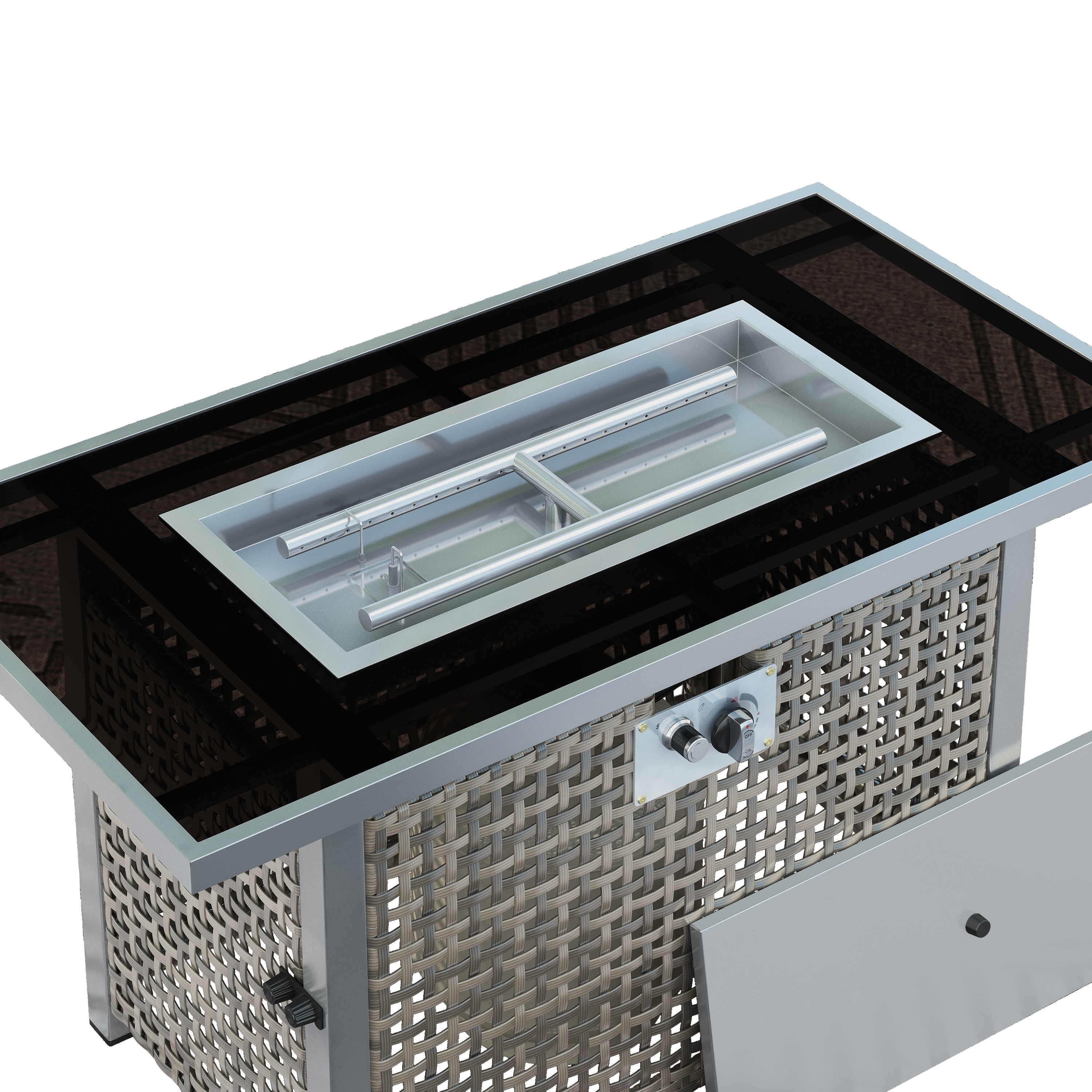 Damerin HL19Q Outdoor-Gas-Fireplaces - View #9