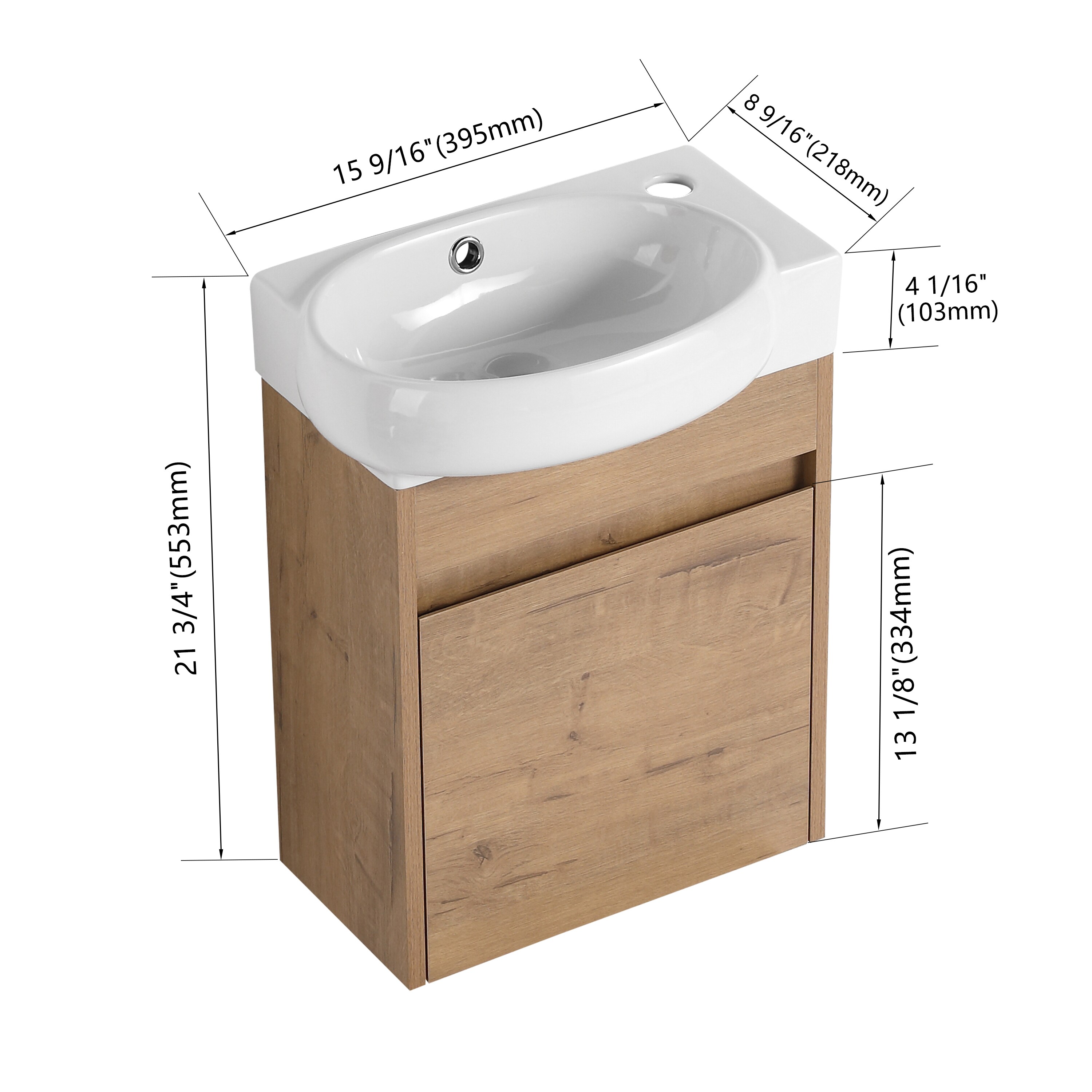 WELLFOR GLEM-69696 Bath-Vanity-Combo - View #4